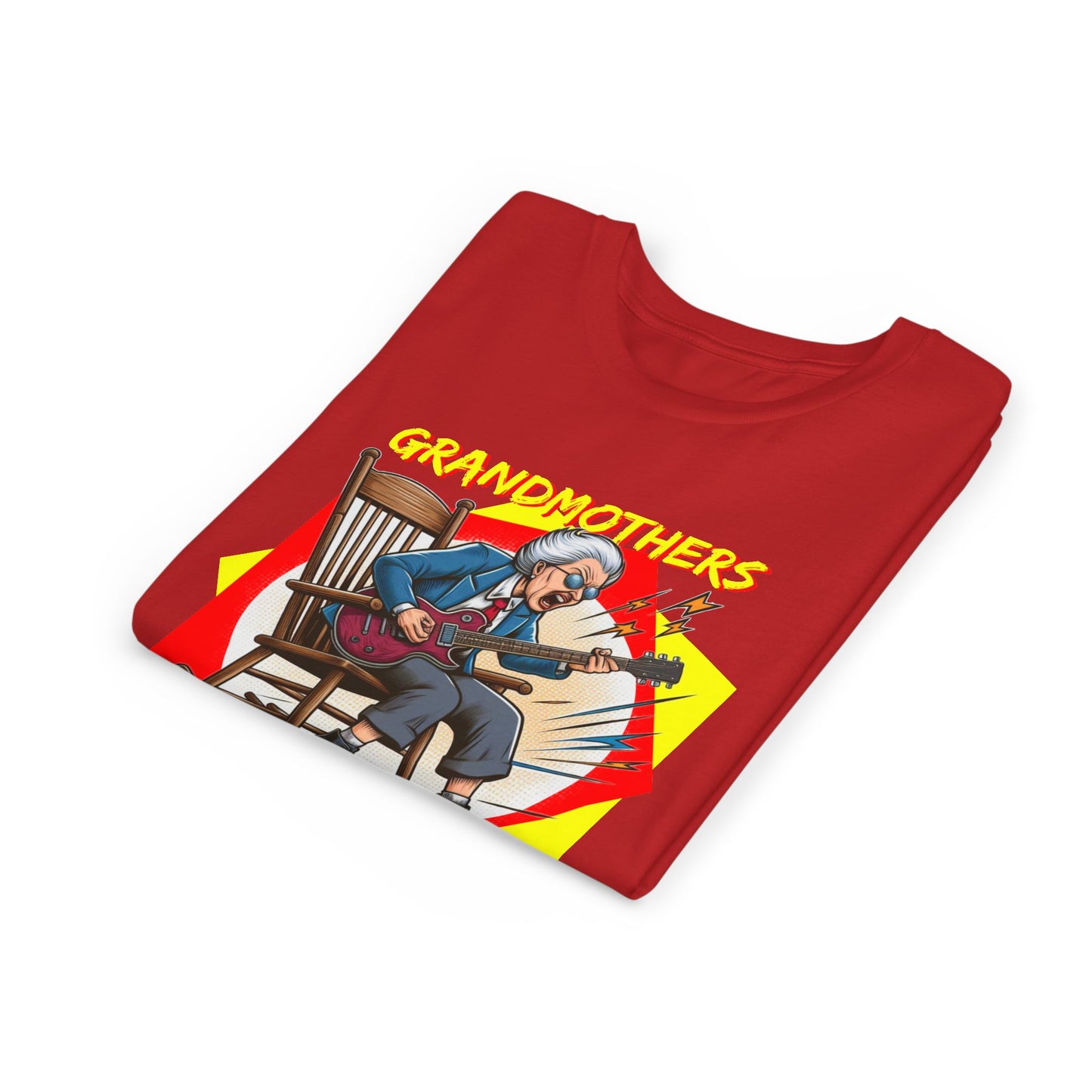 'Grandmothers Rock' Youth Short Sleeve Tee - Funny Design to Show Love for Grandma - Schmartypants