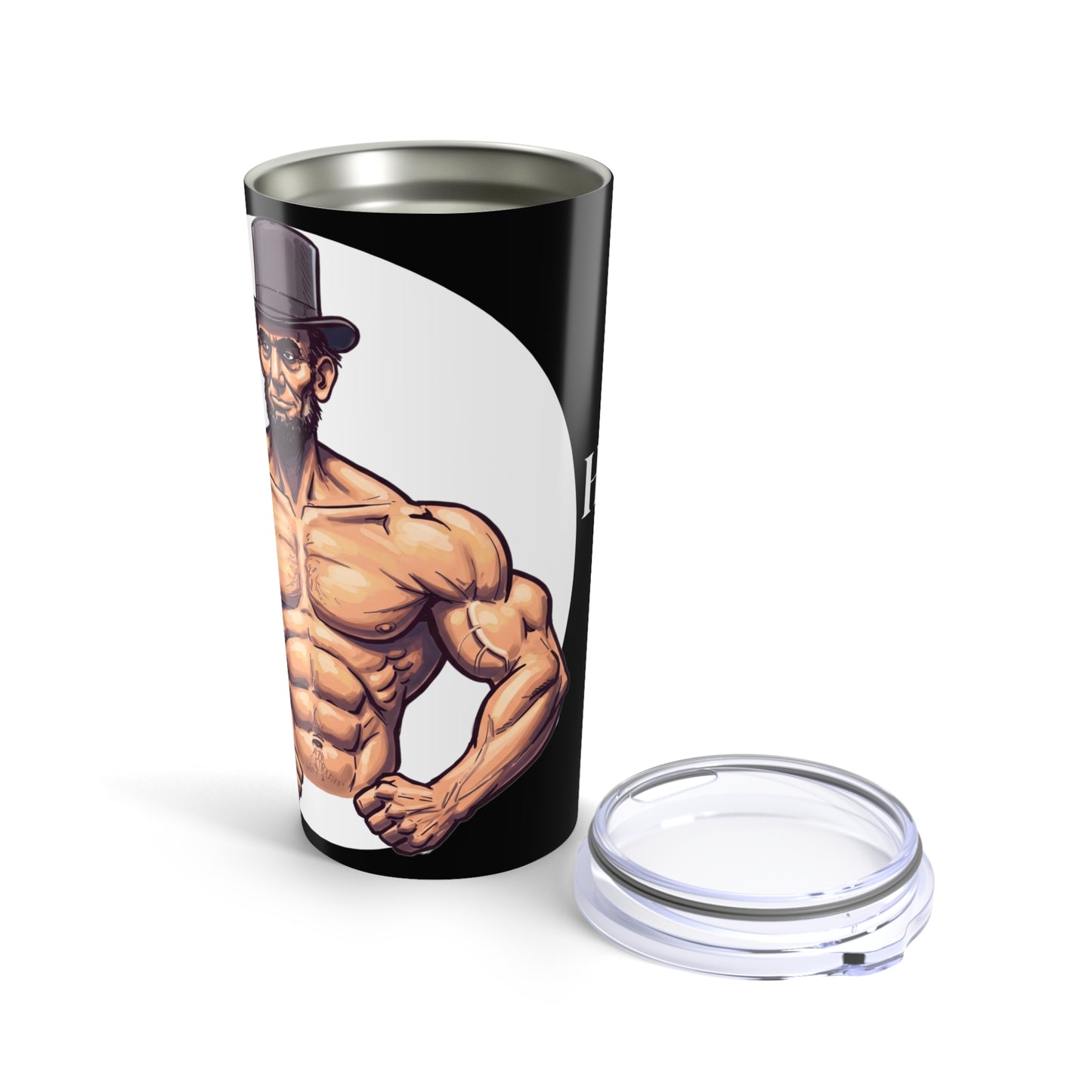 Funny History Buff Tumbler 20oz - Gift for Abraham Lincoln Fans, History Students and Teachers - Schmartypants