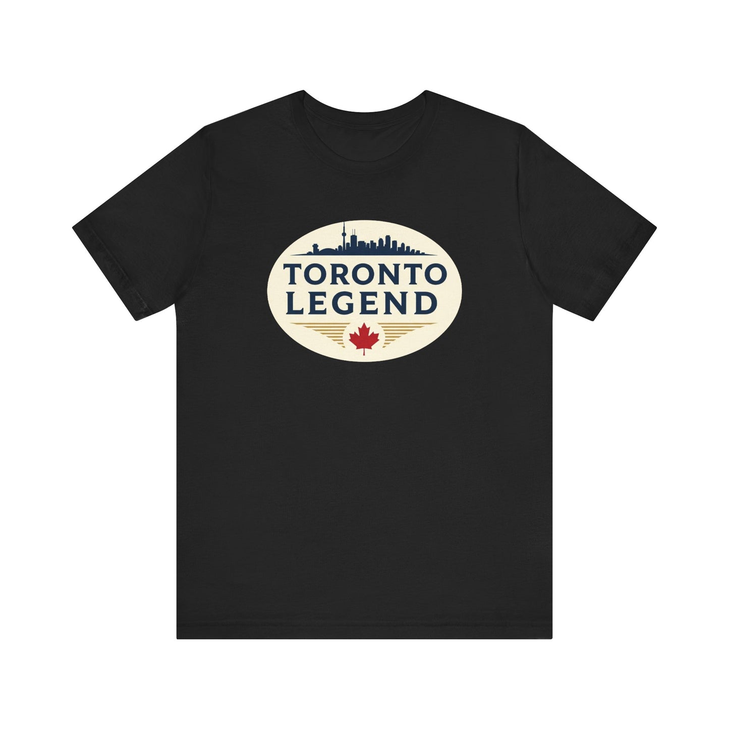 Toronto Legend Unisex Jersey Short Sleeve Tee, Toronto T-Shirt, Travel Shirt, Canada Souvenir, Gift for Travelers, Casual Wear