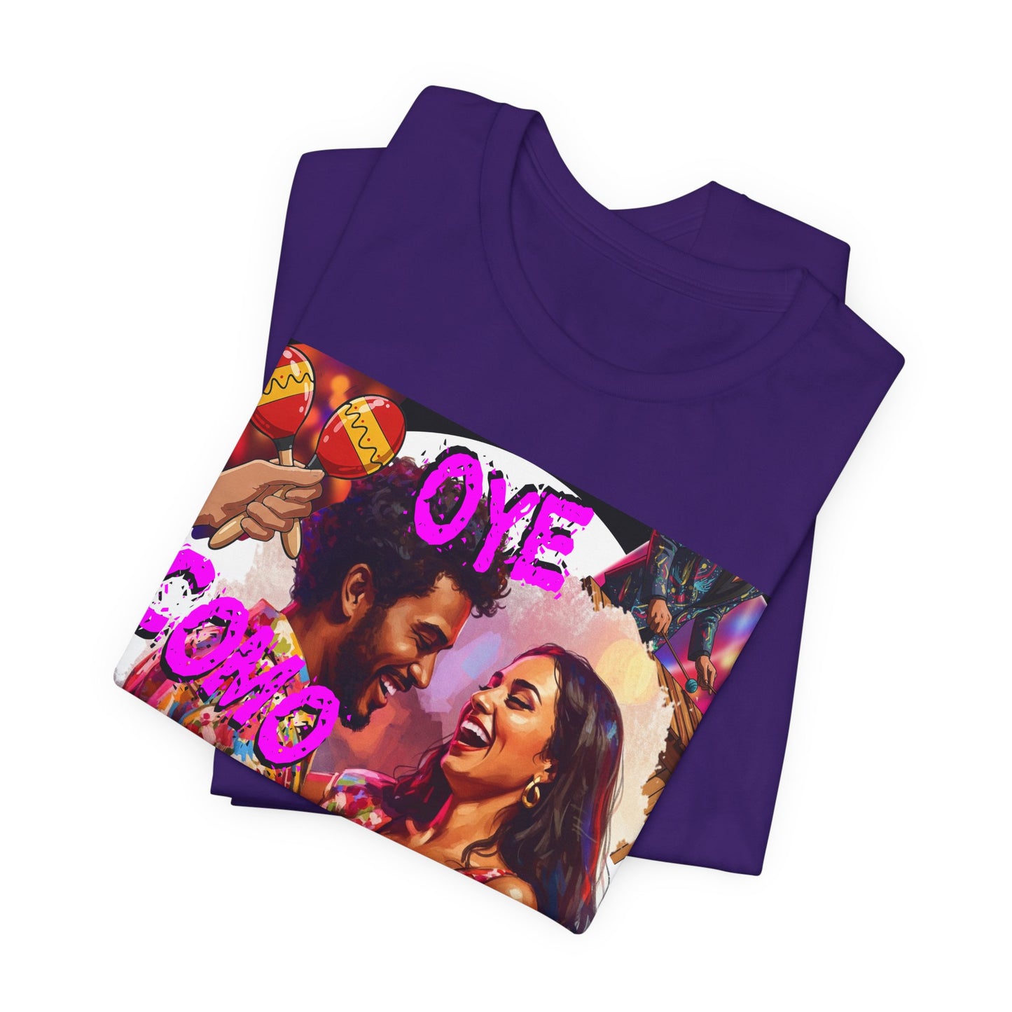 'Oye Como Va' Santana Inspired Tee for fans of Classic Rock and Latin Music