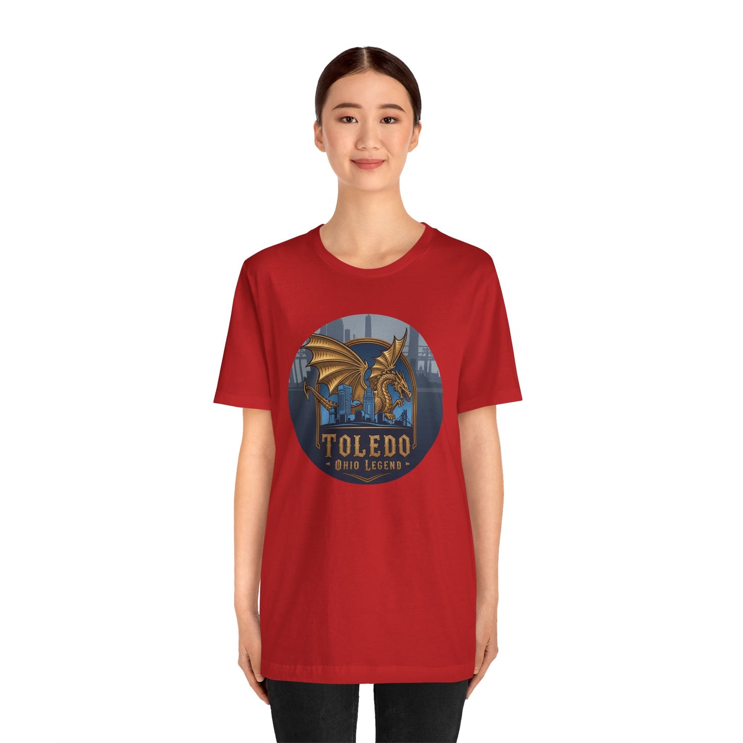 Toledo Dragon Legend T-Shirt | Unisex Jersey Tee | Perfect Gift for Fans, Festivals, and Celebrations, Casual Wear, Graphic Tee