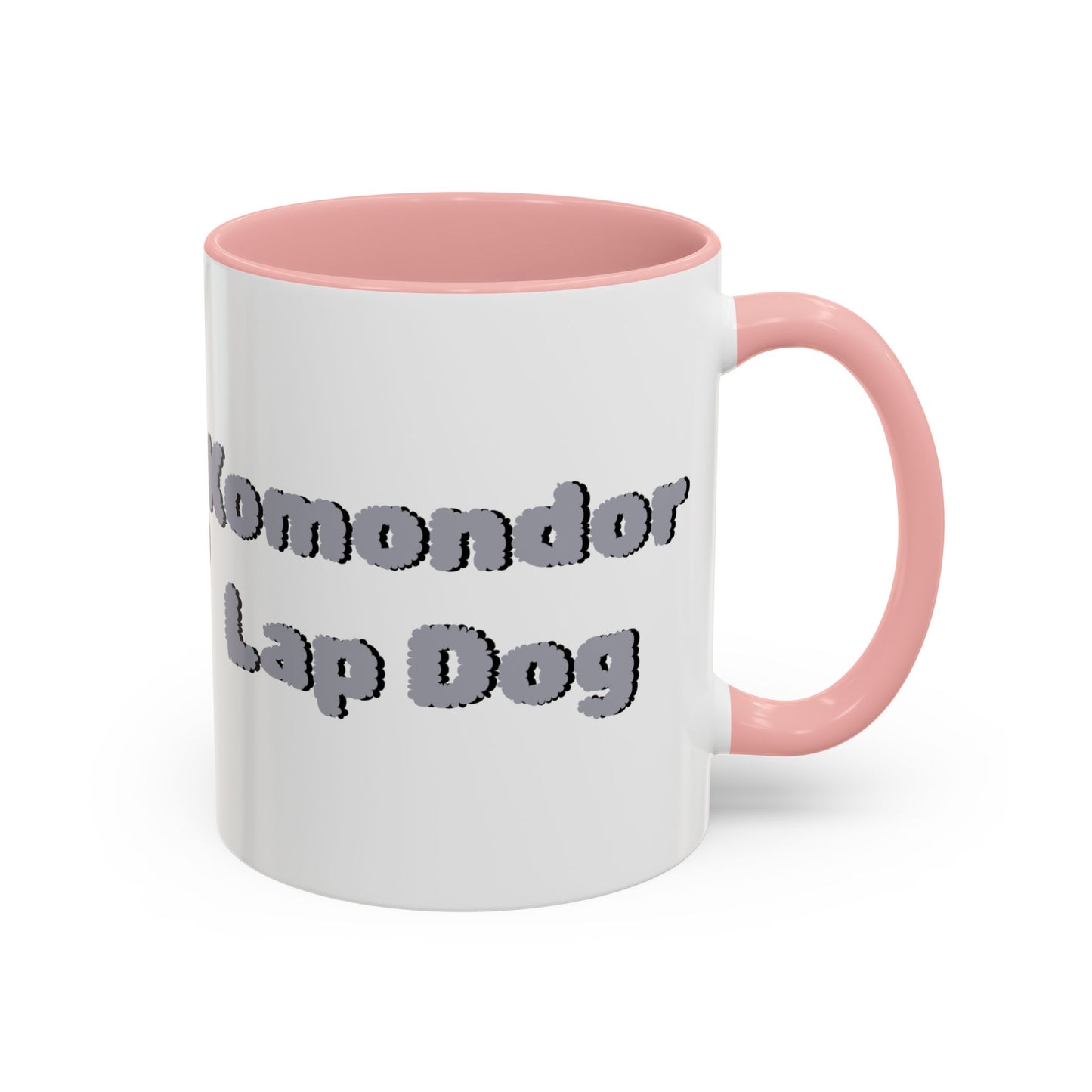 Komondor Lap Dog Coffee Mug - Funny Pet Lovers Gift - 11oz & 15oz - Schmartypants