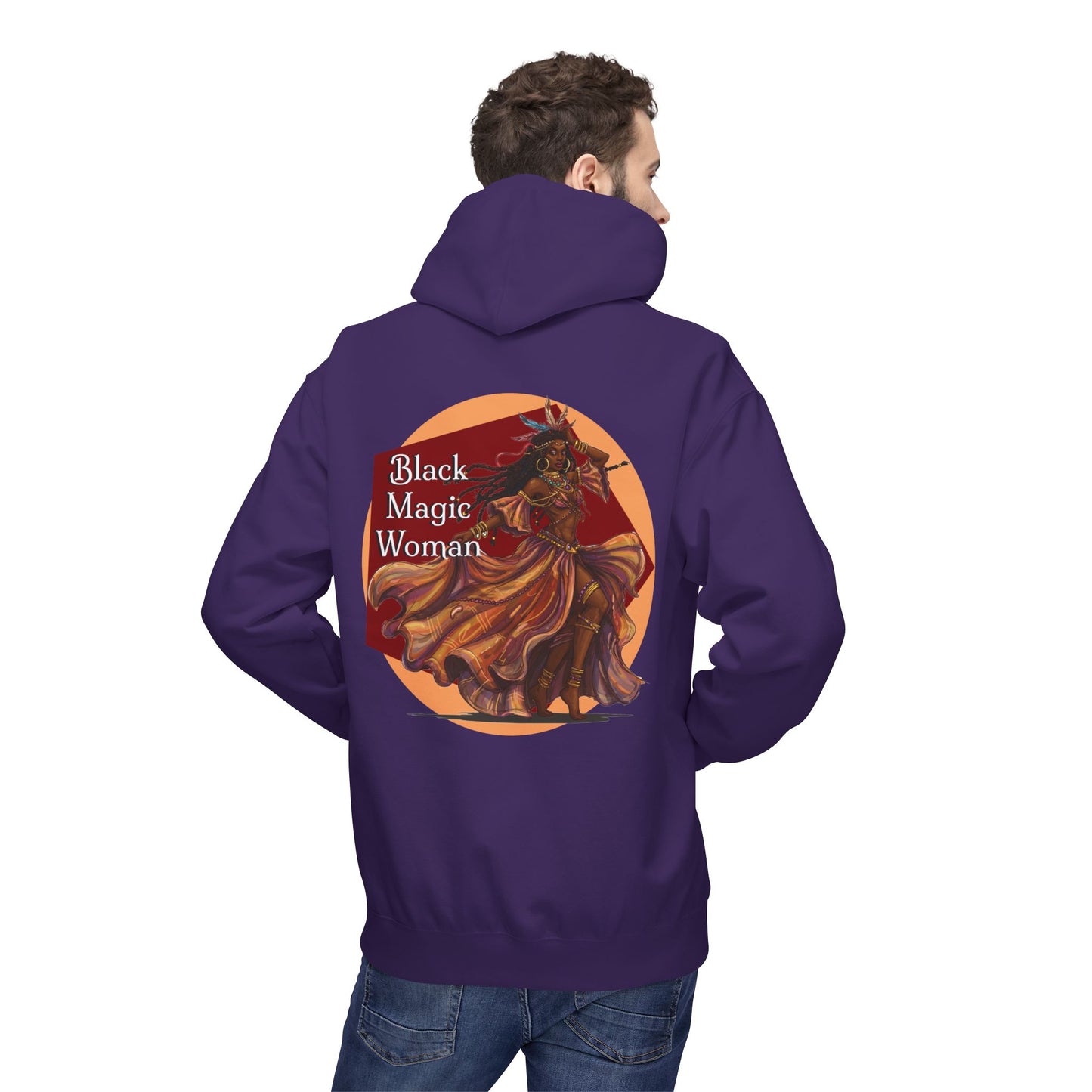Black Magic Woman Hoodie, Santana Fleetwood Mac Fan Concert Festival Wear, Latin Rock Blues, Witchy Apparel