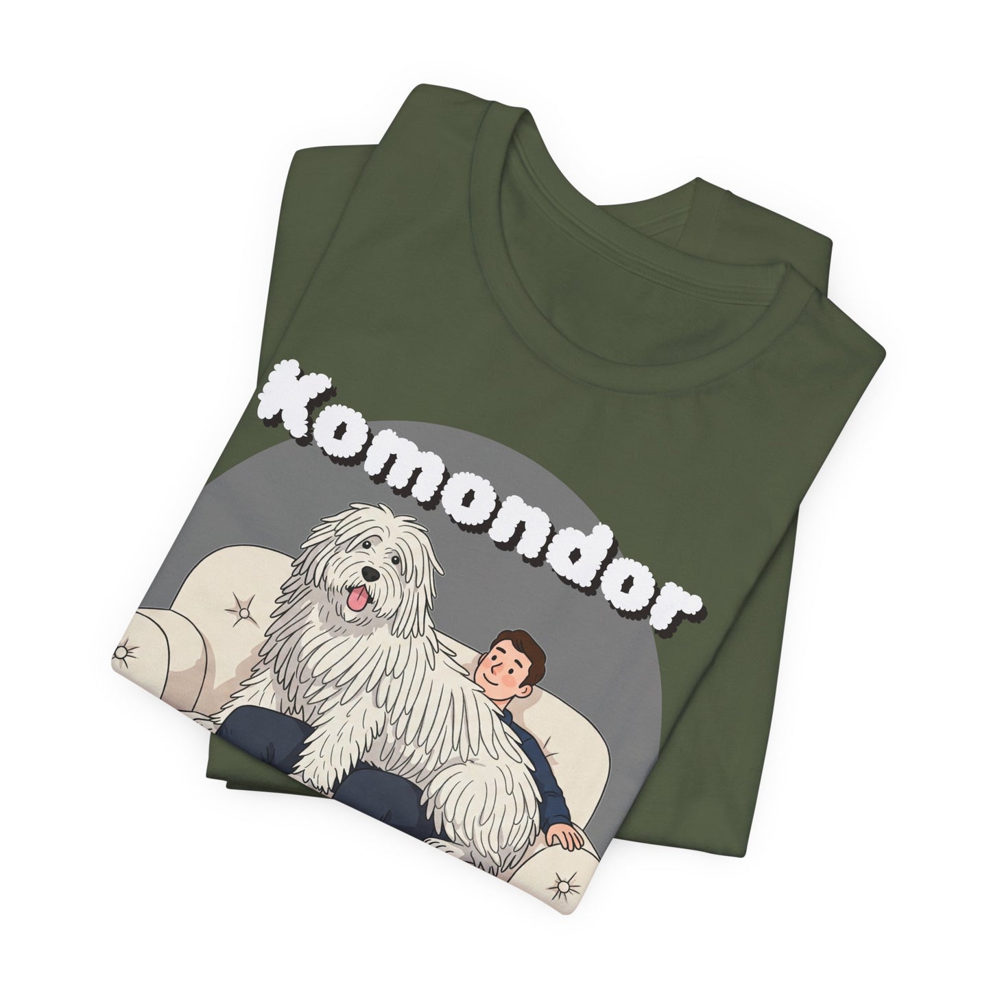 Hilarious Komondor Lap Dog Unisex Tee - Fun Pet Lover Shirt - Schmartypants