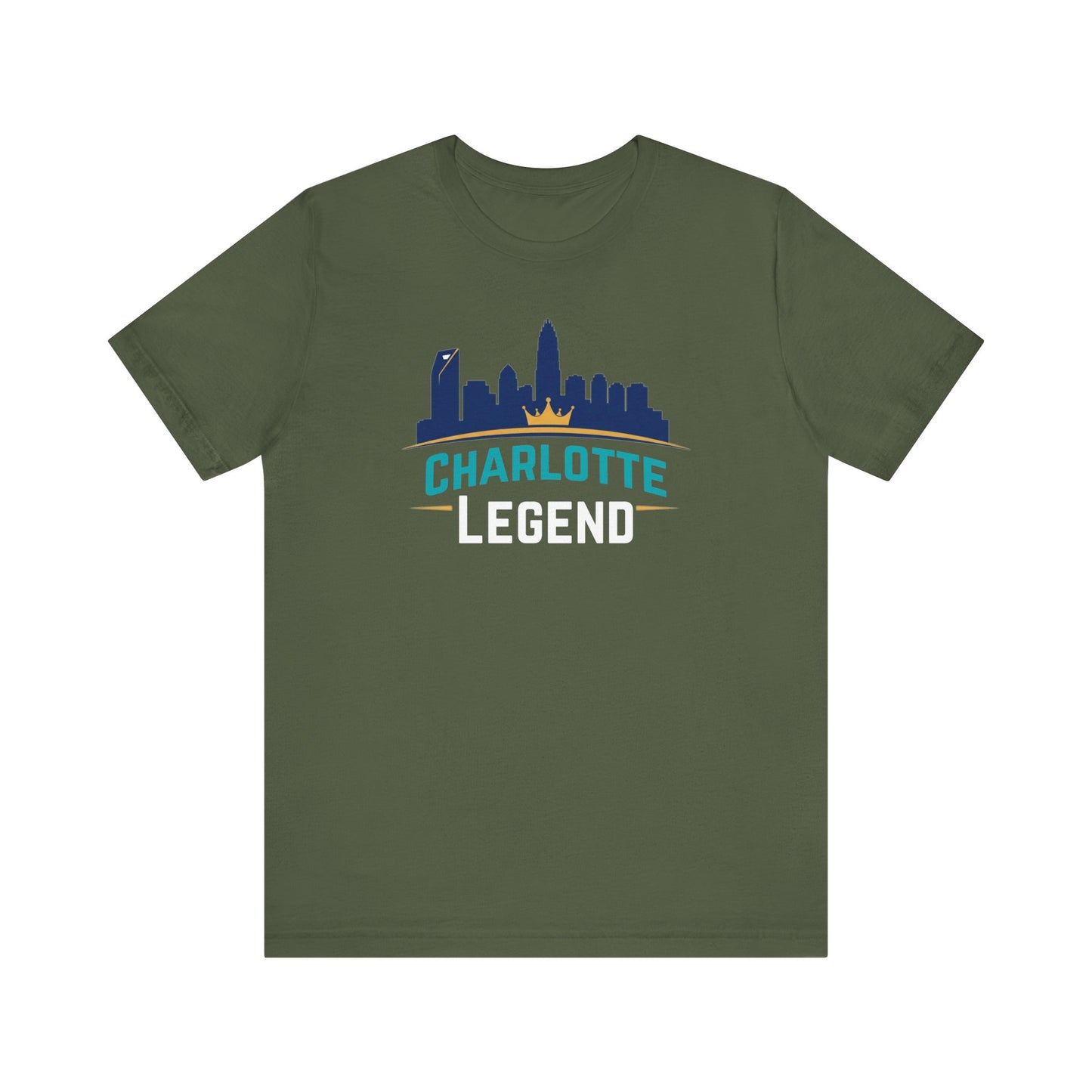 Charlotte Legend T-Shirt, Unisex Graphic Tee, Urban Streetwear, Gift for Sports Fans, City Pride Apparel, Charlotte Souvenir Tee