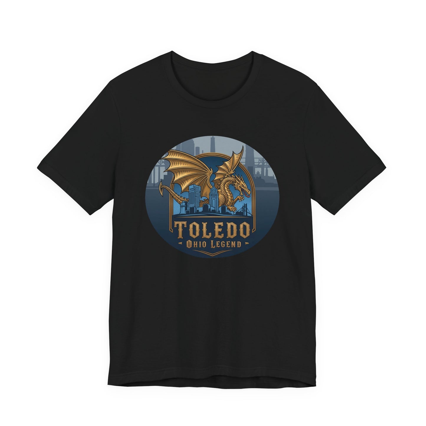 Toledo Dragon Legend T-Shirt | Unisex Jersey Tee | Perfect Gift for Fans, Festivals, and Celebrations, Casual Wear, Graphic Tee