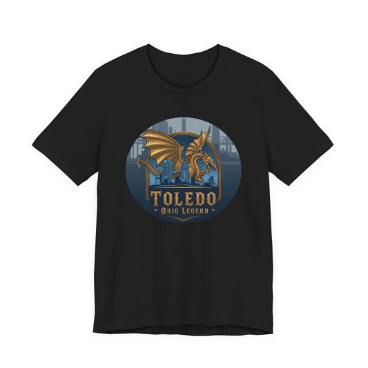 Toledo Dragon Legend T-Shirt | Unisex Jersey Tee | Perfect Gift for Fans, Festivals, and Celebrations, Casual Wear, Graphic Tee