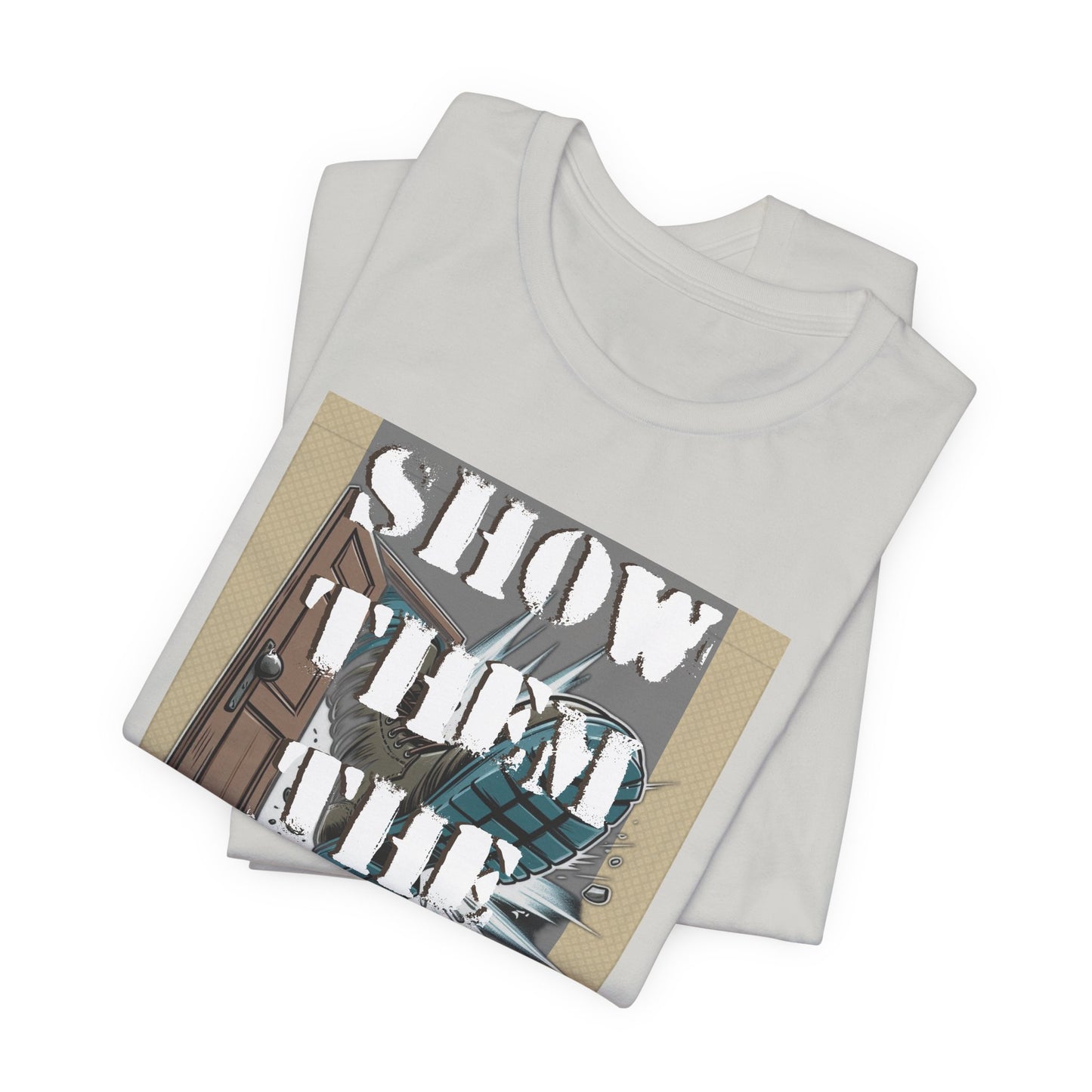 Activist Unisex Graphic Tee - 'Show Them the Door' Political Protest Shirt - Gift for Progressives