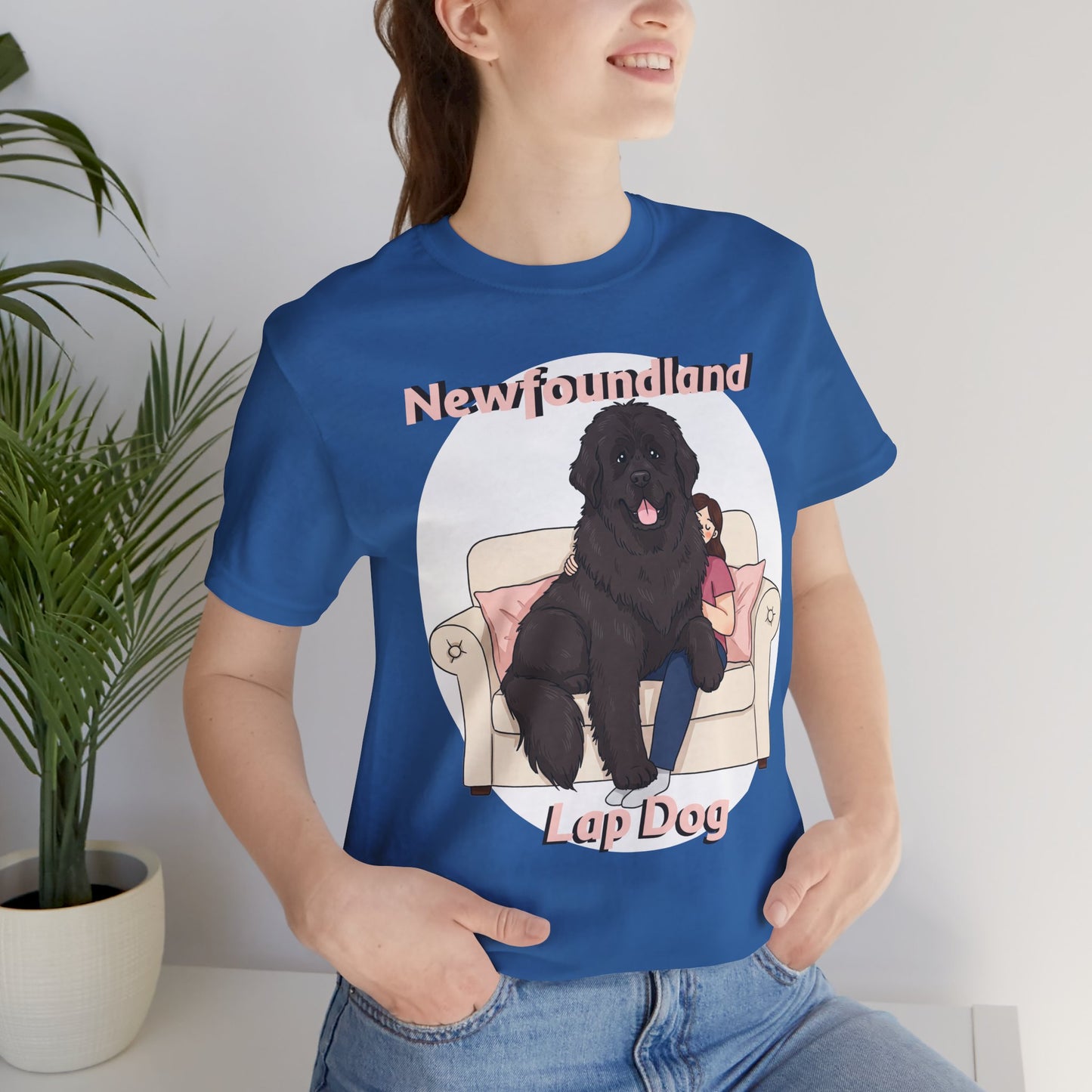 Newfoundland Lap Dog Unisex Tee - Funny Dog Lover Shirt - Schmartypants