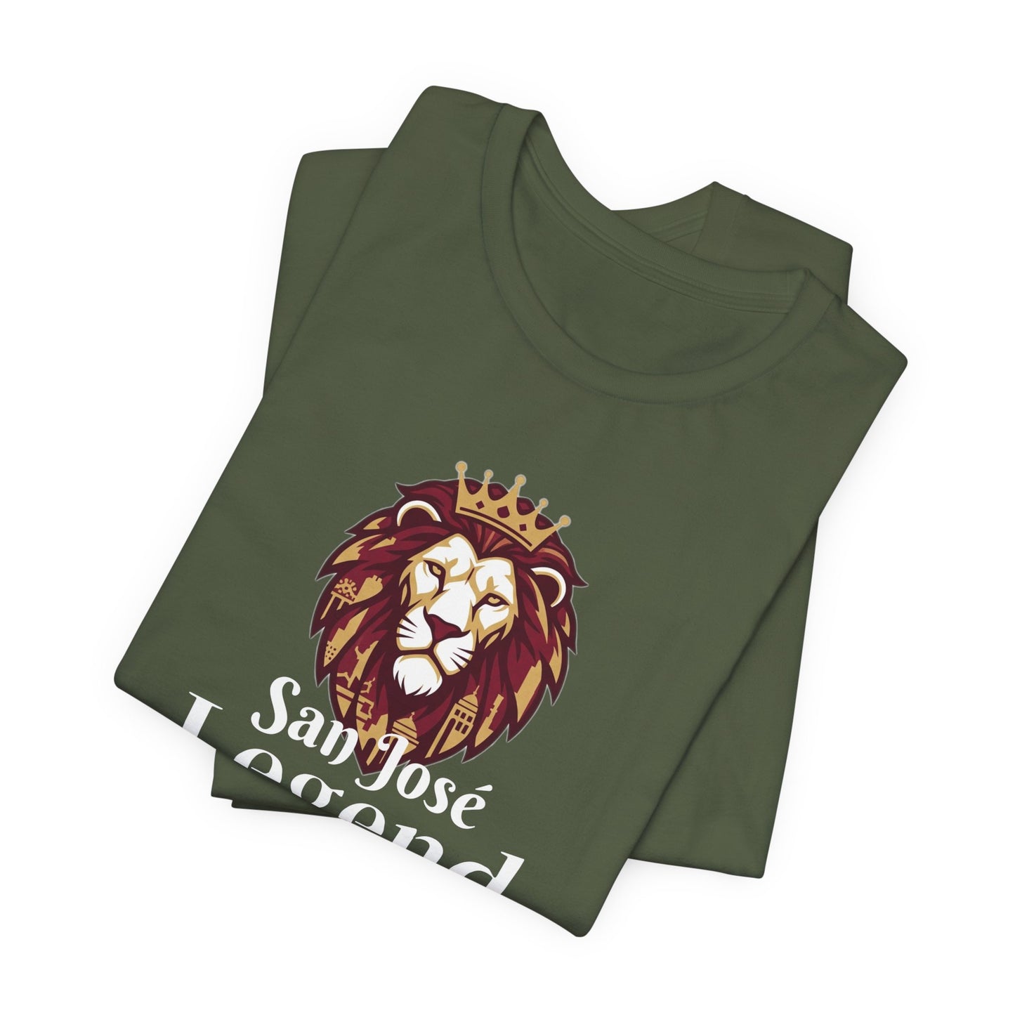 San José Legend Tee - Unisex Jersey Short Sleeve T-Shirt, San José Souvenir Tee, Birthday Apparel, Sports Fan Shirt, Casual Wear