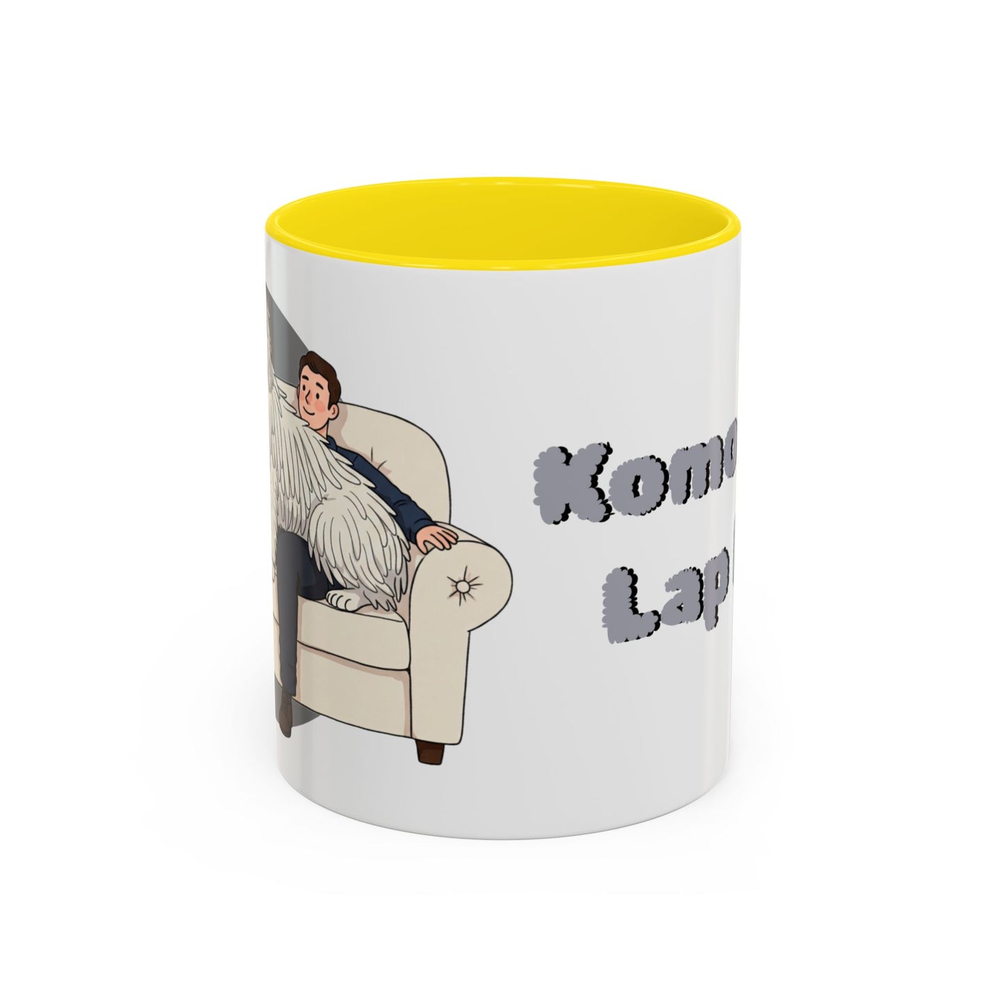 Komondor Lap Dog Coffee Mug - Funny Animal Lover Gift - Schmartypants