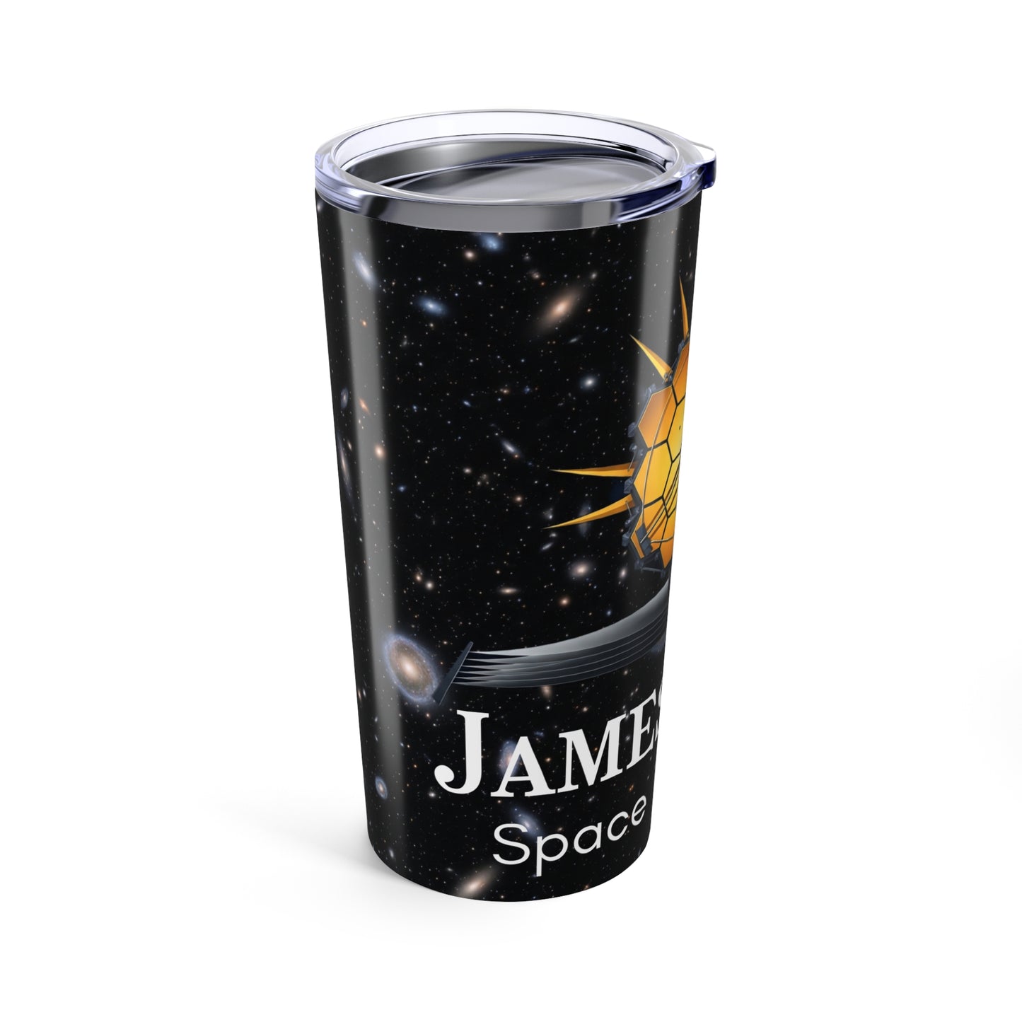 Cosmic Adventure 20oz Tumbler, Space Lover Gift, Celestial Travel Mug, Astronomy Enthusiast, Galactic Theme, James Webb Design