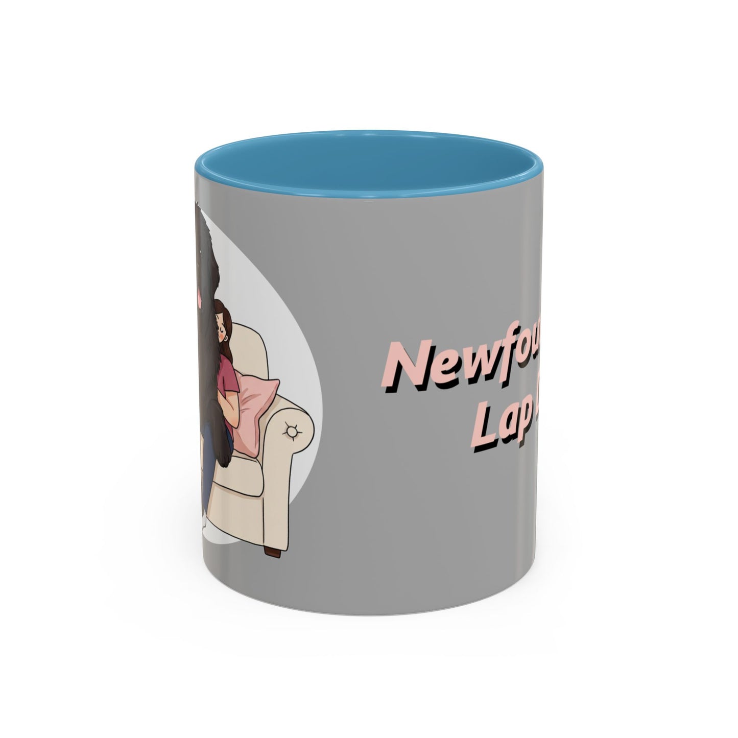 Funny Newfoundland Lap Dog Coffee Mug - Perfect Gift for Dog Lovers, Pet Parents, Cozy Home Decor, Caffeine Fix, Unique Gift Idea - Schmartypants