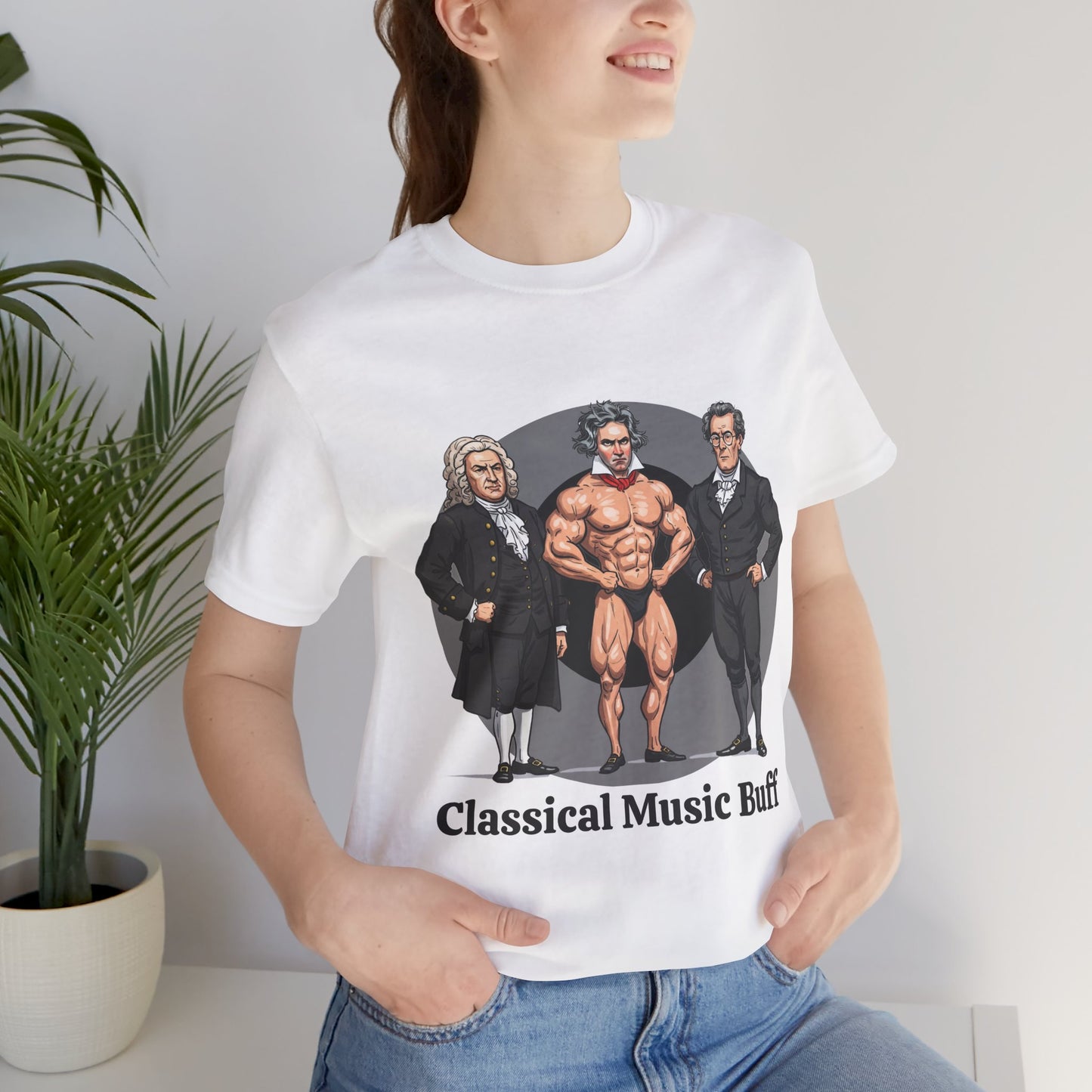 'Classical Music Buff' Unisex Tee - Perfect for Music Lovers & Gift Ideas - Hilarious Tee for Classical Music Listeners, Musicians