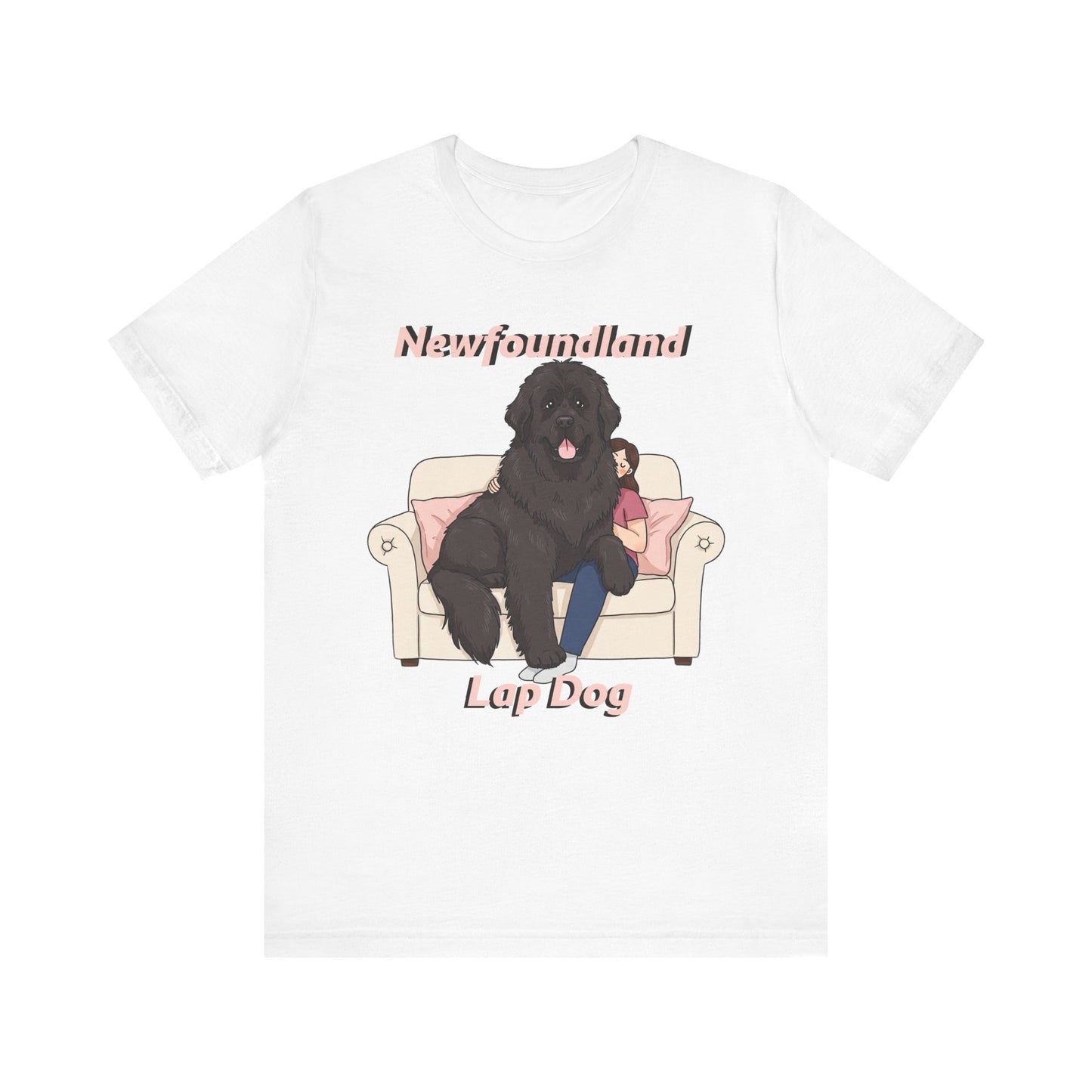 Newfoundland Lap Dog Unisex Tee - Funny Dog Lover Shirt - Schmartypants