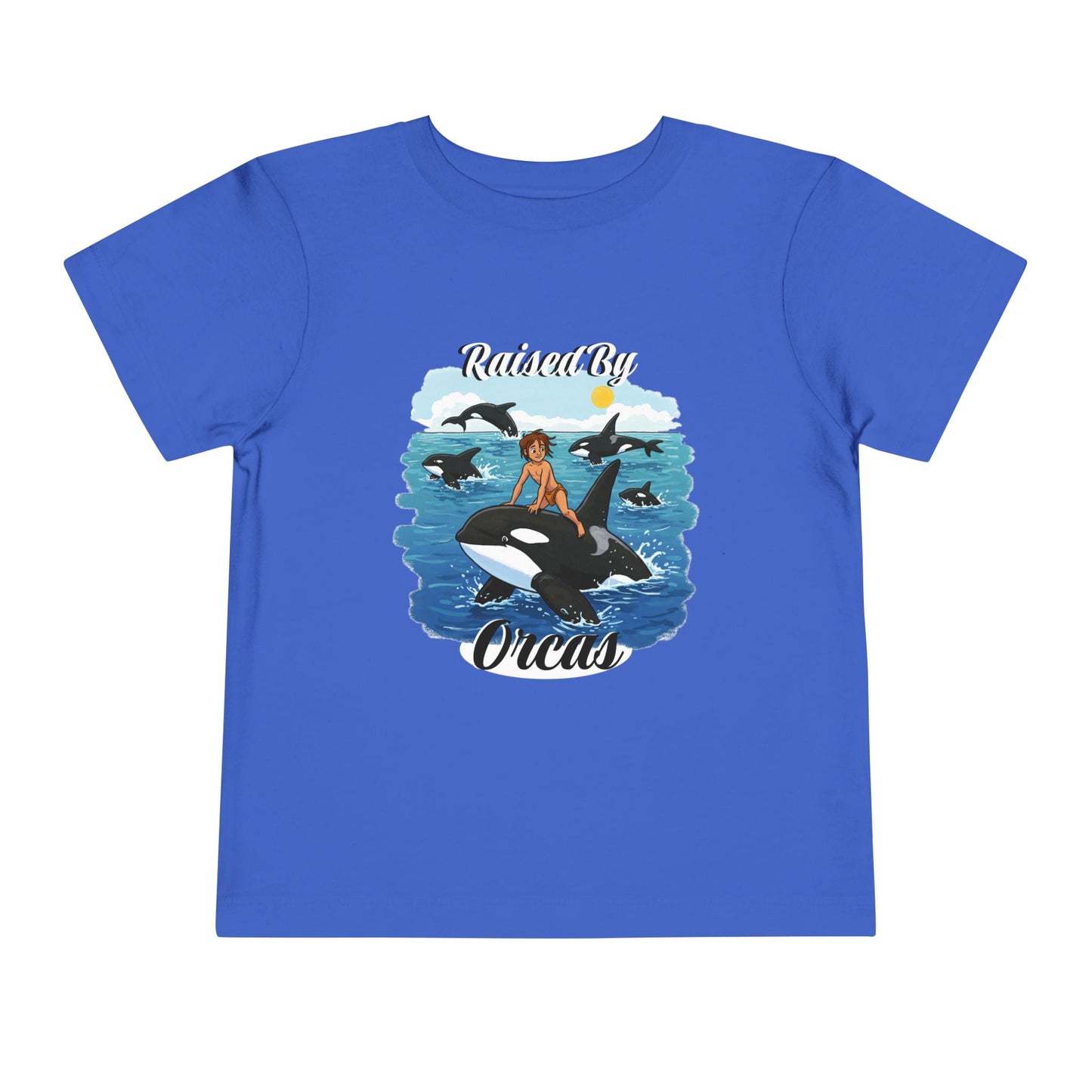 Orca Adventure Toddler Tee, Kids Ocean Shirt, Nautical Toddler Tee, Beach Day Outfit, Animal Lover Gift
