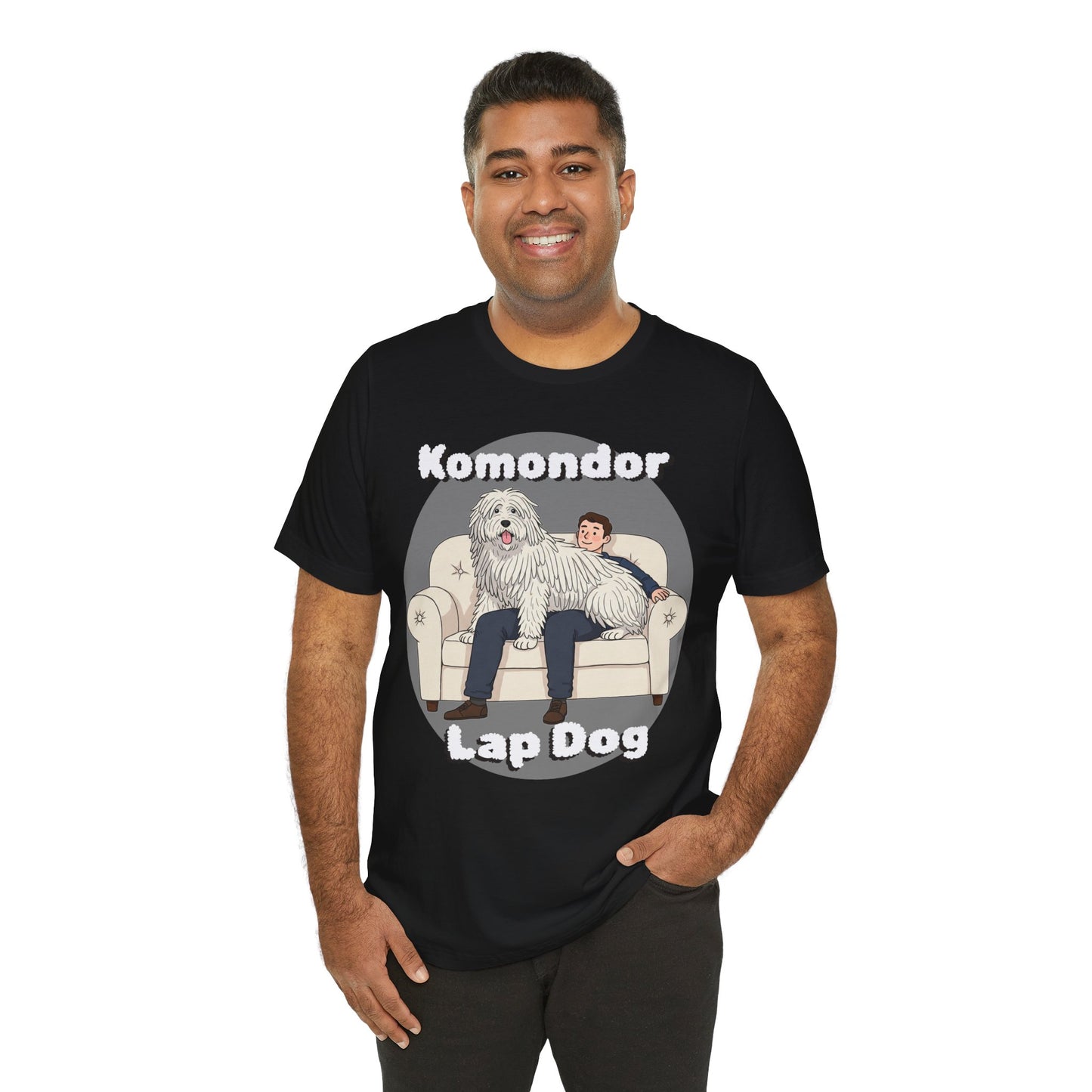 Hilarious Komondor Lap Dog Unisex Tee - Fun Pet Lover Shirt - Schmartypants