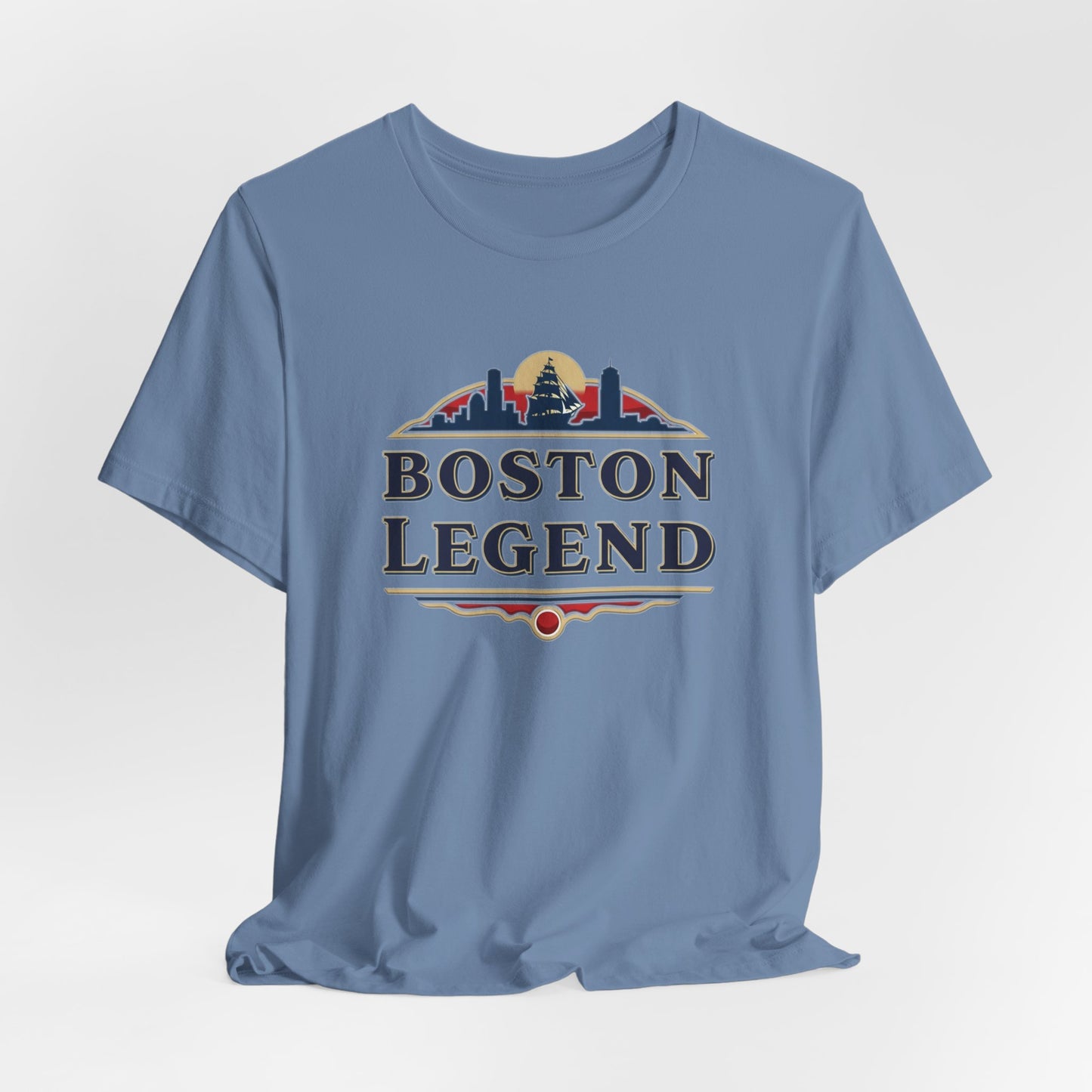 Boston Legend Unisex Tee | Casual Everyday Wear, Gift for Sports Fans, Boston Pride Shirt, Travel Souvenir, Summer Outfit