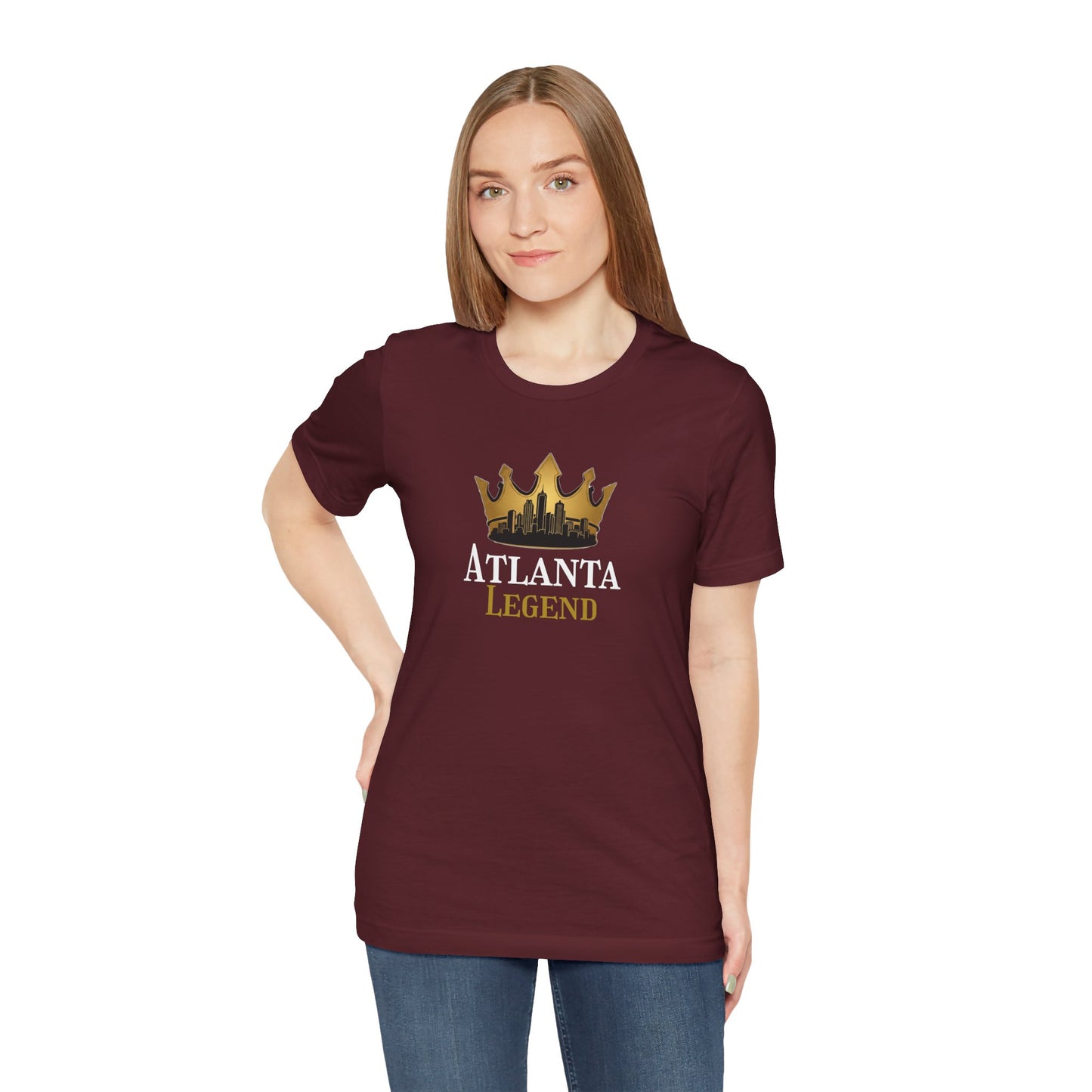 Atlanta Legend Unisex Short Sleeve T-Shirt, Atlanta Nightlife Tee, ATL Souvenir Shirt