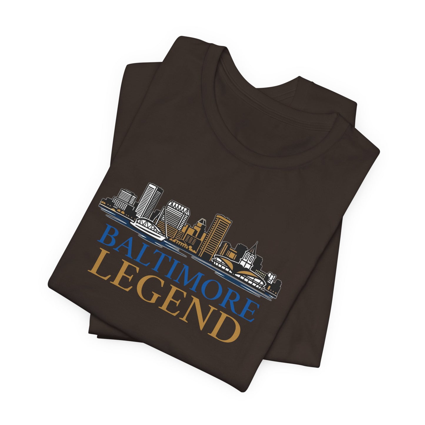 Baltimore Legend Unisex Tee, Graphic T-Shirt, Urban Style Shirt, Gift for City Lovers, Baltimore Pride Apparel, Baltimore Souvenir Shirt