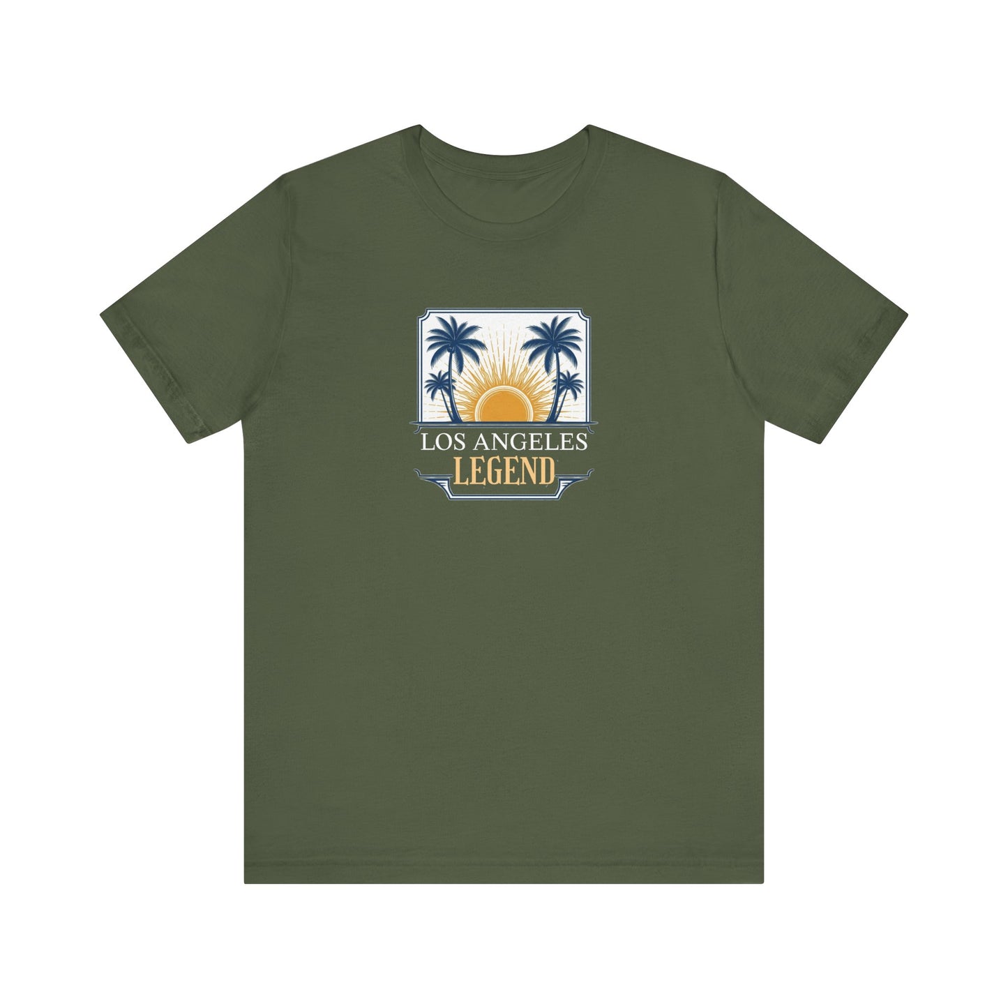 Los Angeles Legend Tee, Unisex Short Sleeve Shirt, California Pride, Summer Vibe, Travel Gift, Casual Wear, L.A. Souvenir Tee