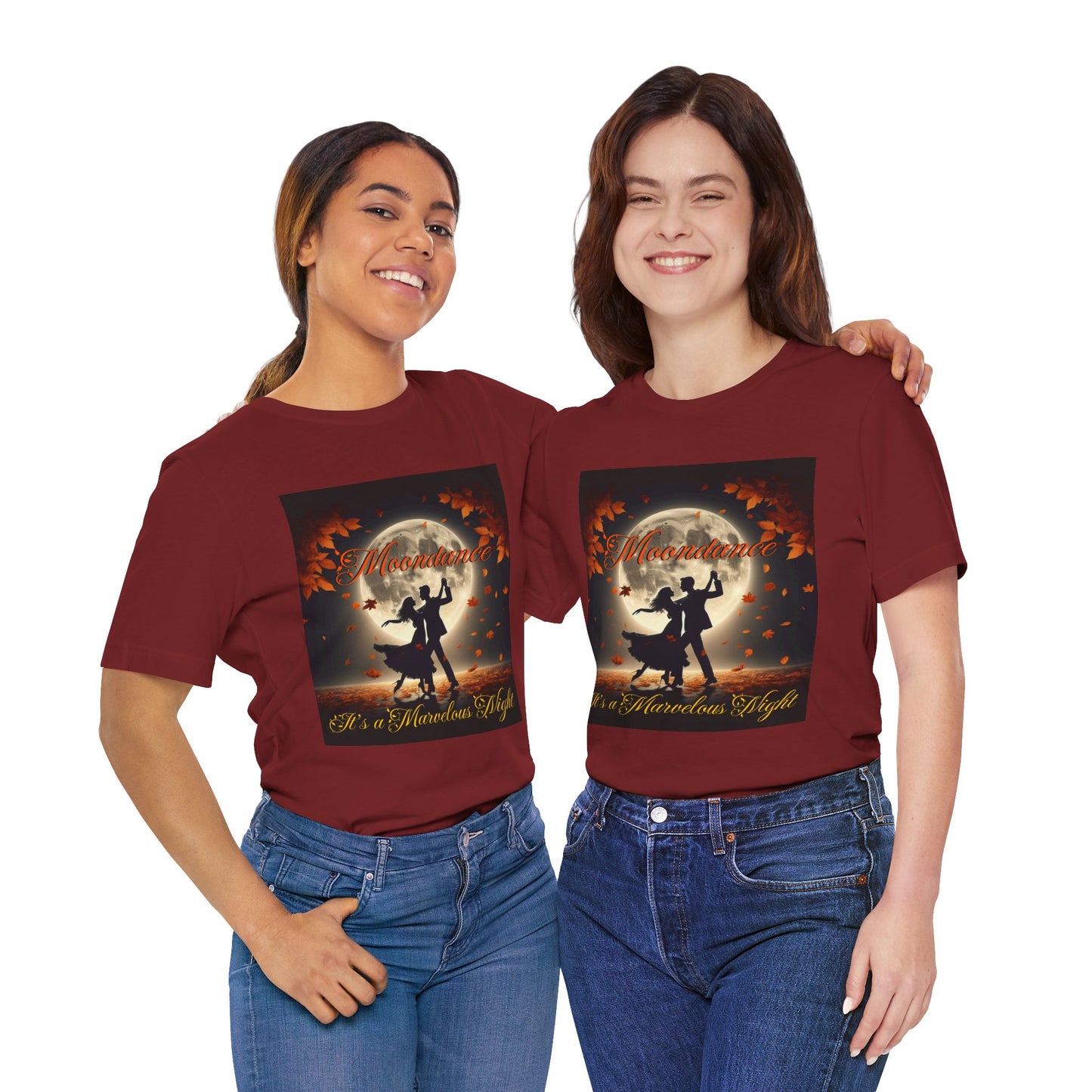 Moondance Unisex Jersey Tee - "It's a Marvelous Night" Graphic Shirt - Van Morrison and Music Fans - Schmartypants