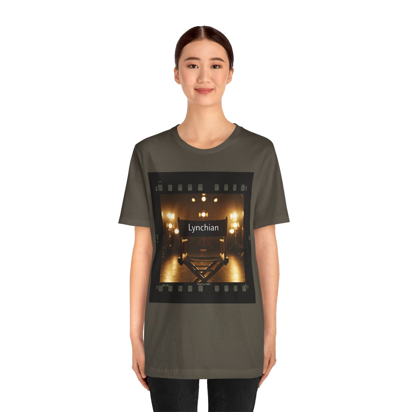 'Lynchian' Short Sleeve Tee - Artistic Film Inspired Design for Classic Movie Lovers, Fim Fans, Fans of David Lynch - Schmartypants