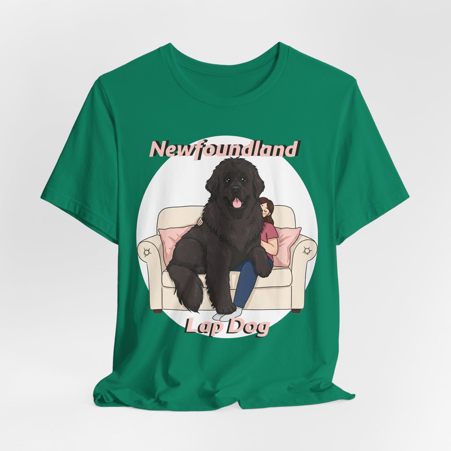 Newfoundland Lap Dog Unisex Tee - Funny Dog Lover Shirt - Schmartypants