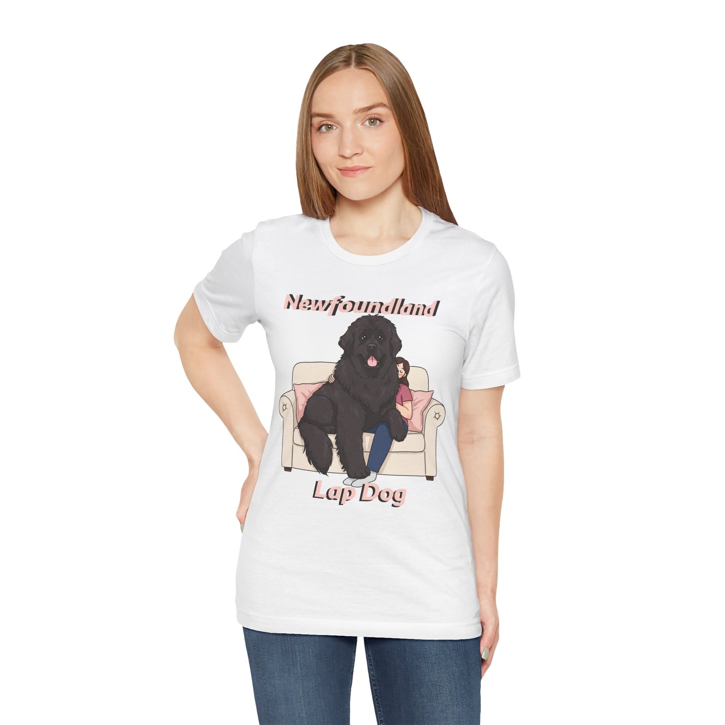 Newfoundland Lap Dog Unisex Tee - Funny Dog Lover Shirt - Schmartypants