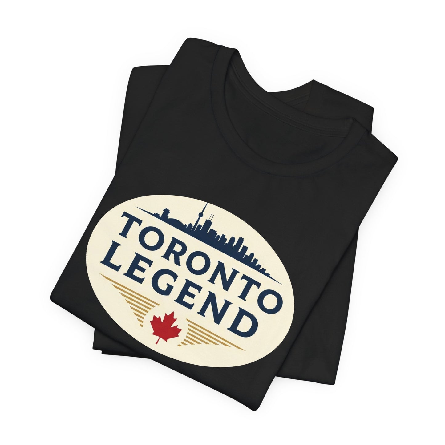 Toronto Legend Unisex Jersey Short Sleeve Tee, Toronto T-Shirt, Travel Shirt, Canada Souvenir, Gift for Travelers, Casual Wear