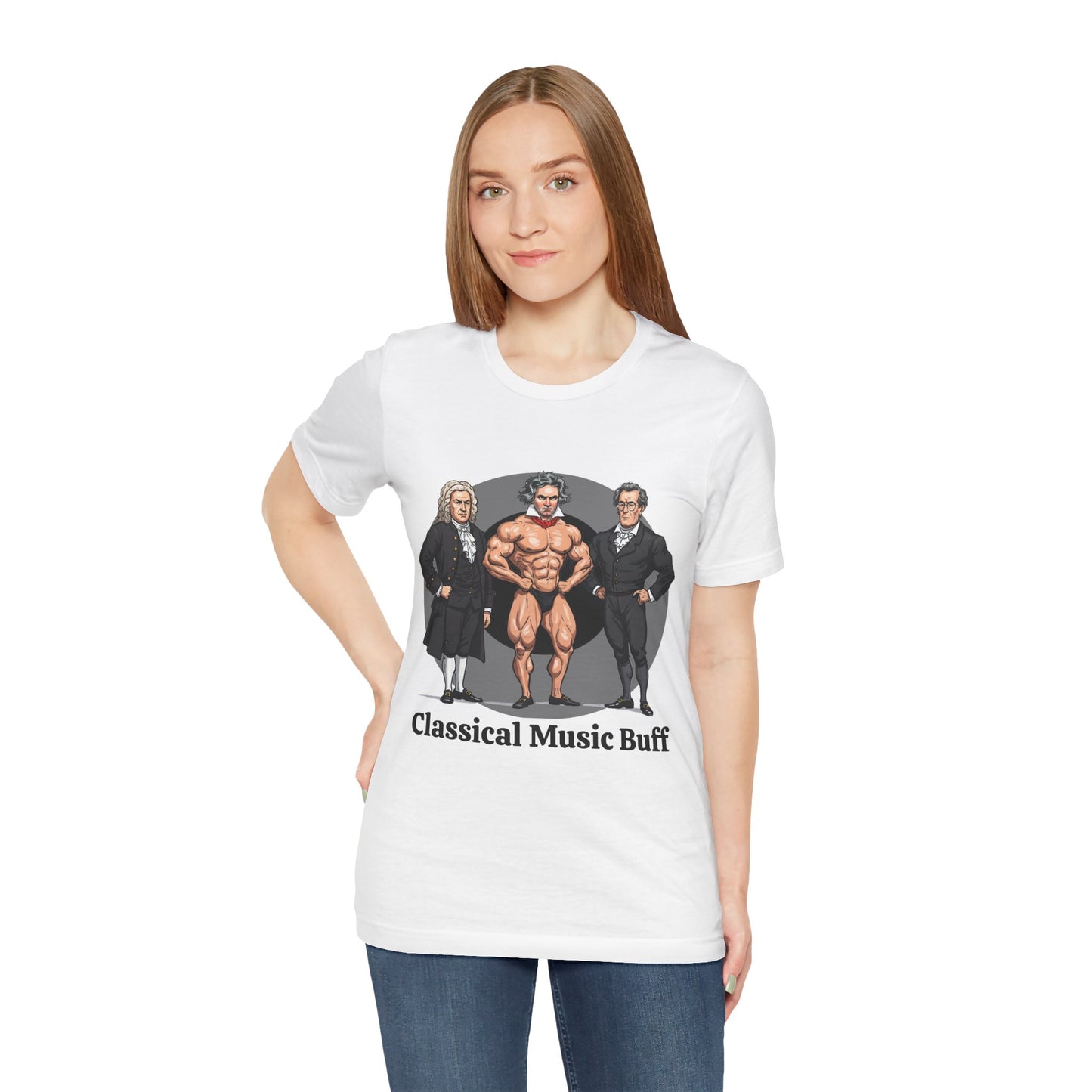 'Classical Music Buff' Unisex Tee - Perfect for Music Lovers & Gift Ideas - Hilarious Tee for Classical Music Listeners, Musicians