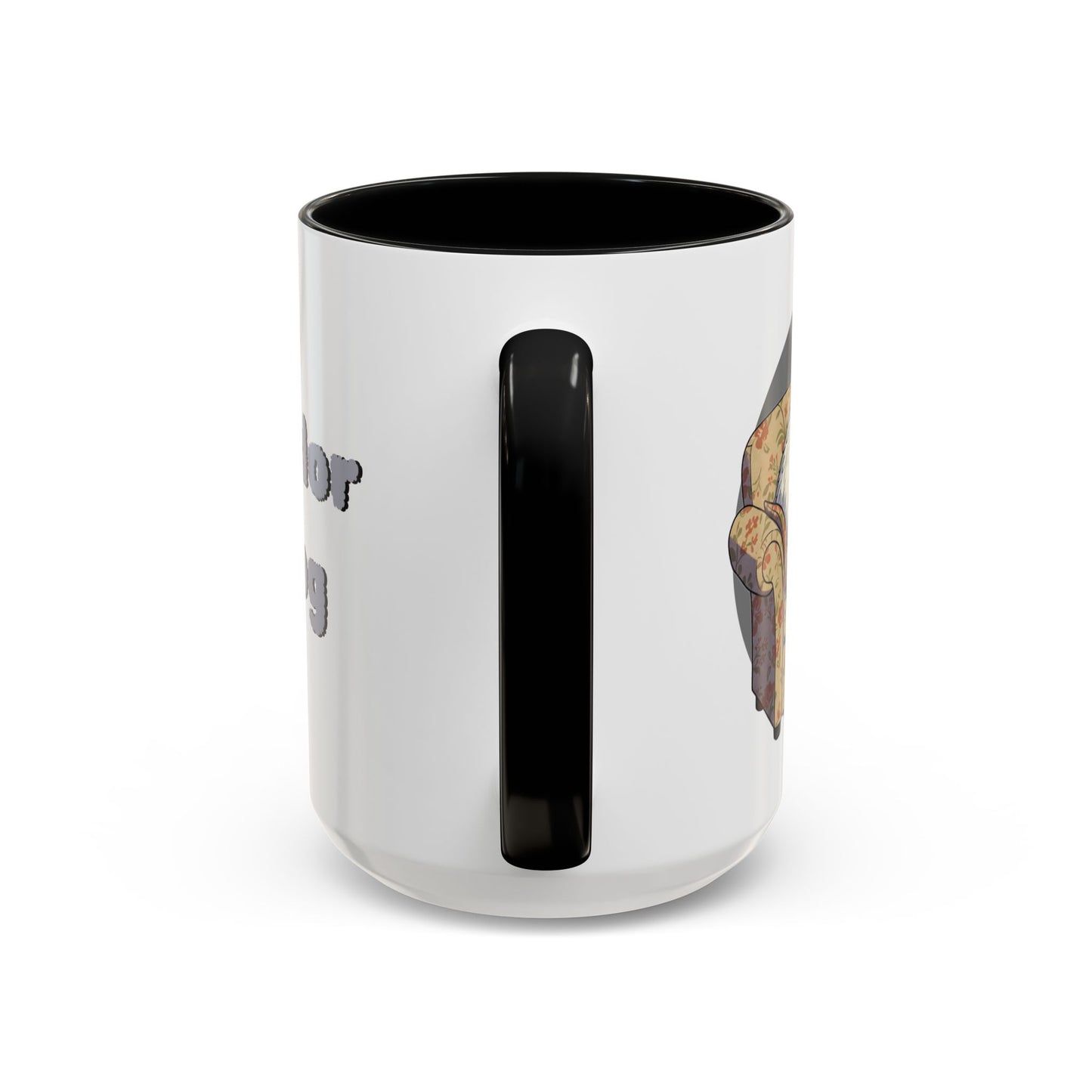 Komondor Lap Dog Coffee Mug - Funny Pet Lovers Gift - 11oz & 15oz - Schmartypants