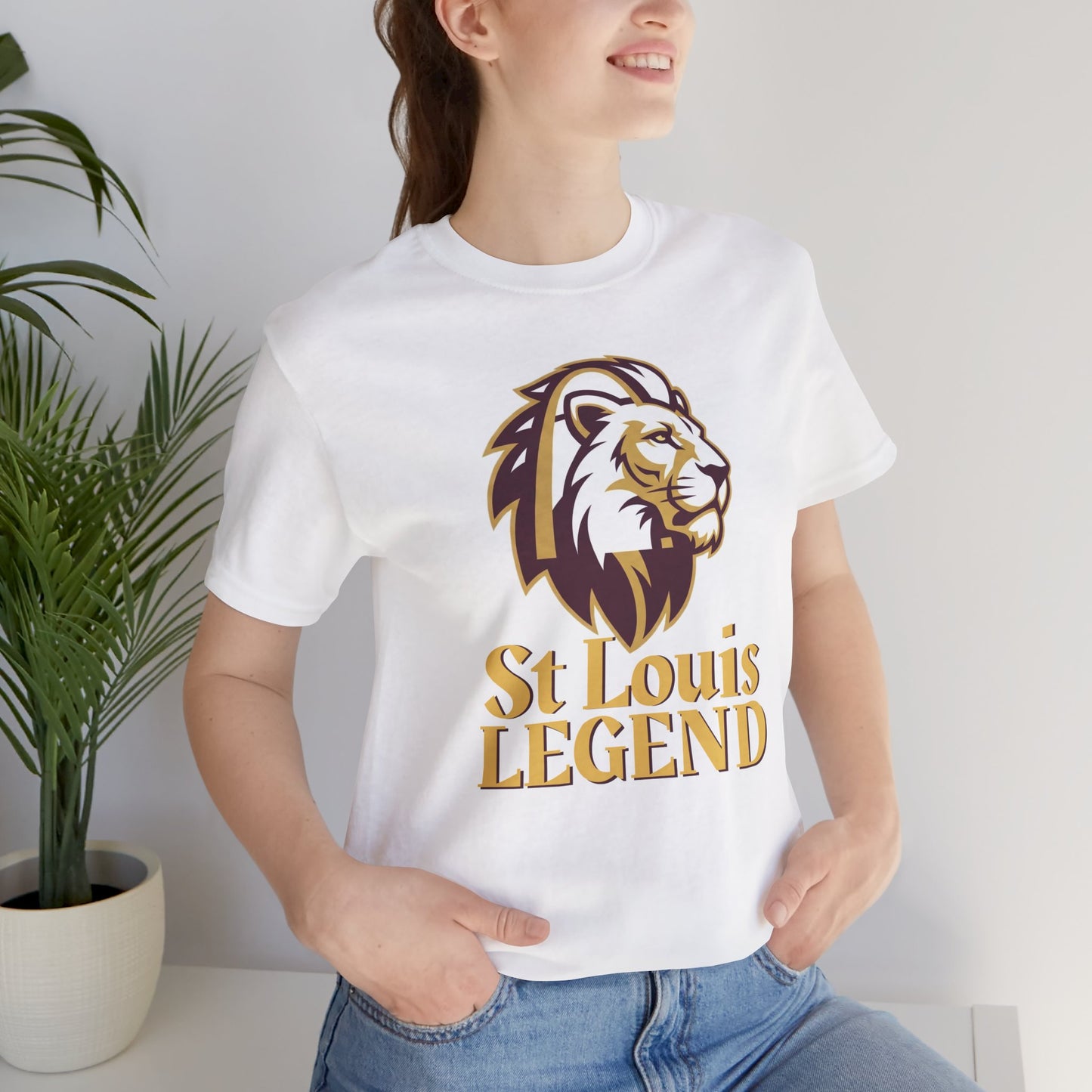 St. Louis Legend Tee - Celebrate Your Pride, Unisex Jersey Short Sleeve T-Shirt, Gift for Sports Fans, Casual Wear, Team Spirit