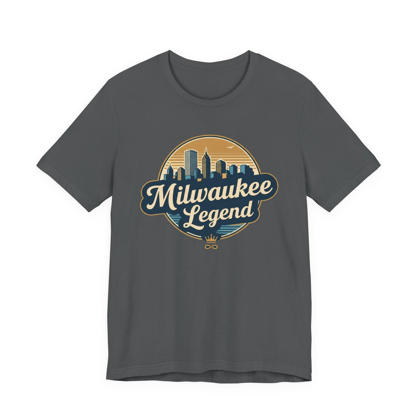 Milwaukee Legend T-Shirt | Vintage City Graphic Tee for Locals, Unisex Gift for Events, Festivals, and Everyday Wear