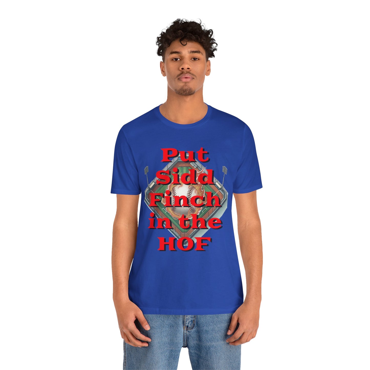Baseball Fantasy Satirical Shirt, Funny Sports Tee, Mythological Fireballing Pitcher Gift, Sidd Finch April Fool's Joke, Unisex Jersey