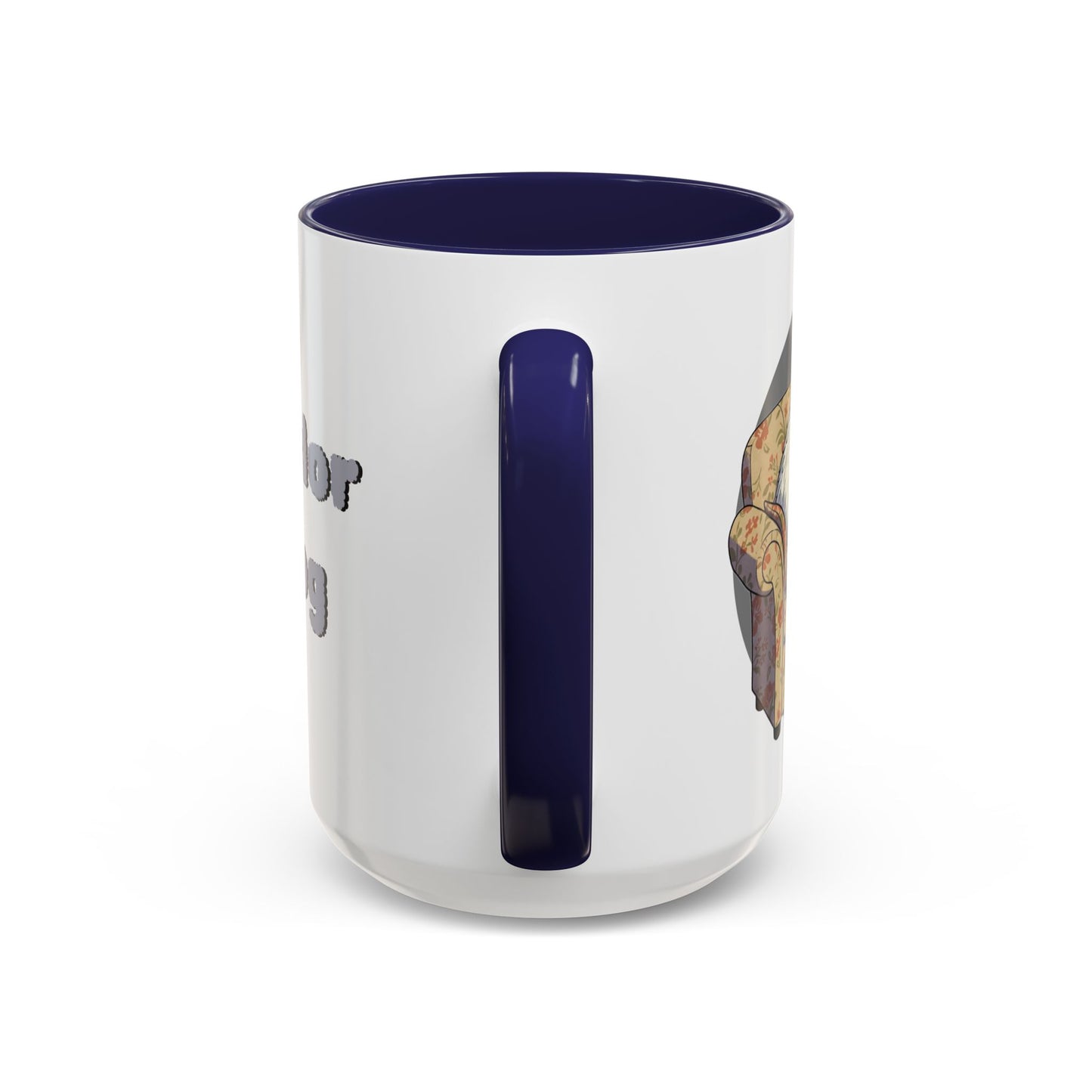 Komondor Lap Dog Coffee Mug - Funny Pet Lovers Gift - 11oz & 15oz - Schmartypants