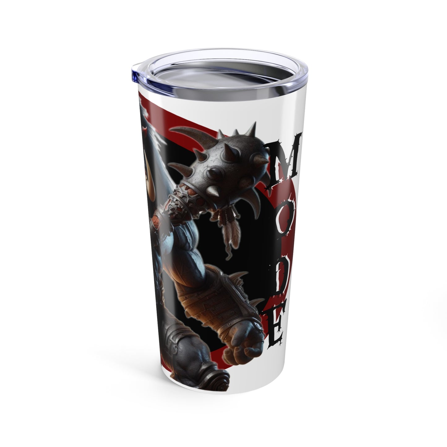 20oz Beast Mode Tumbler - Protein Shake & Workout Mug for Gamer Enthusiasts - Gaming Tumbler - Schmartypants