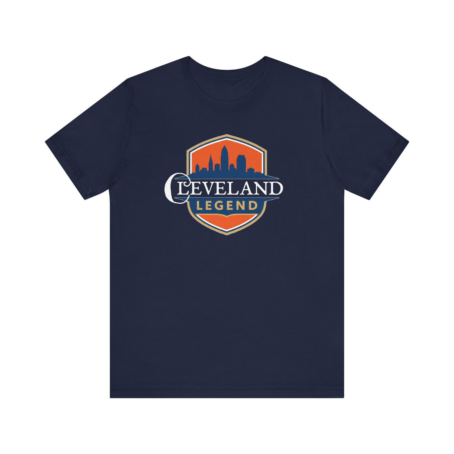 Cleveland Legend Unisex Tee - Casual Graphic Shirt, Gift for Sports Fans, Summer Essential, Unique Ohio Pride Tee, Cleveland Souvenir Tee