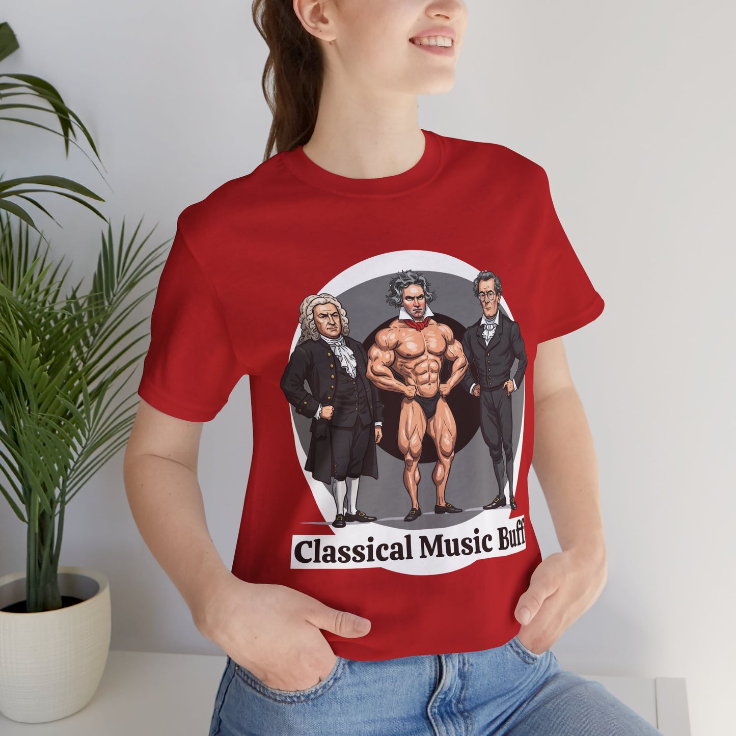 'Classical Music Buff' Unisex Tee - Perfect for Music Lovers & Gift Ideas - Hilarious Tee for Classical Music Listeners, Musicians