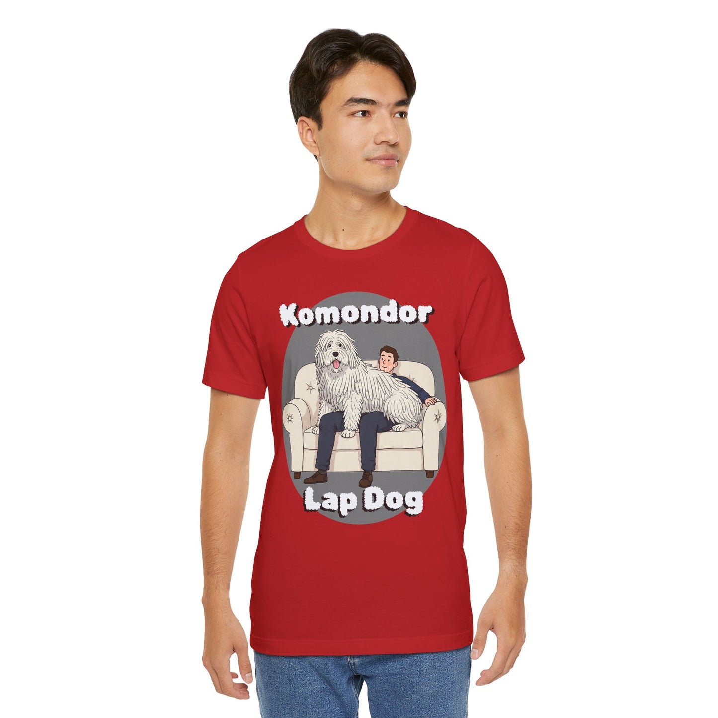 Hilarious Komondor Lap Dog Unisex Tee - Fun Pet Lover Shirt - Schmartypants