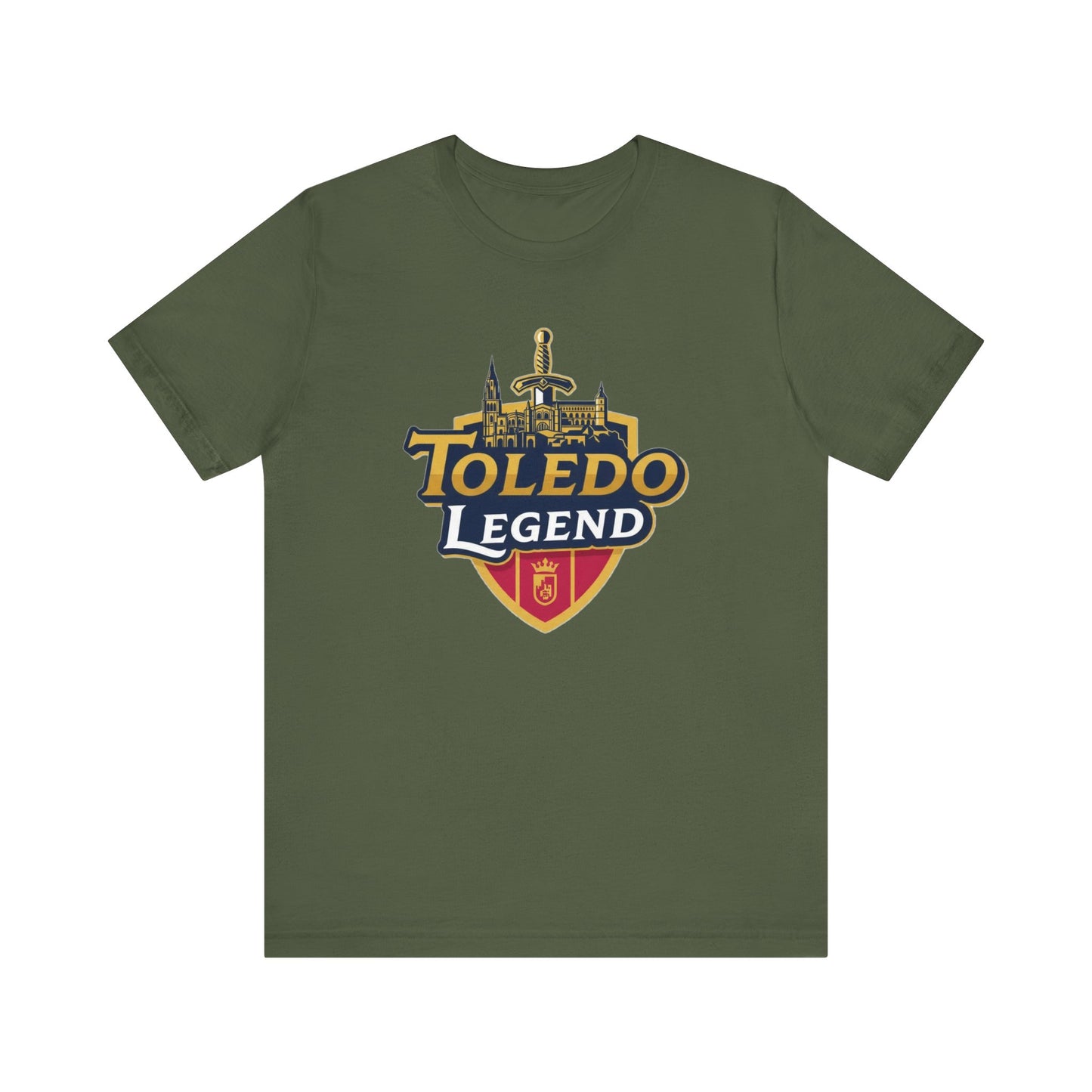 Toledo Spain Legend Unisex Tee | Casual Wear, Souvenir T-shirt, Travel Apparel, Unique Graphic Shirt