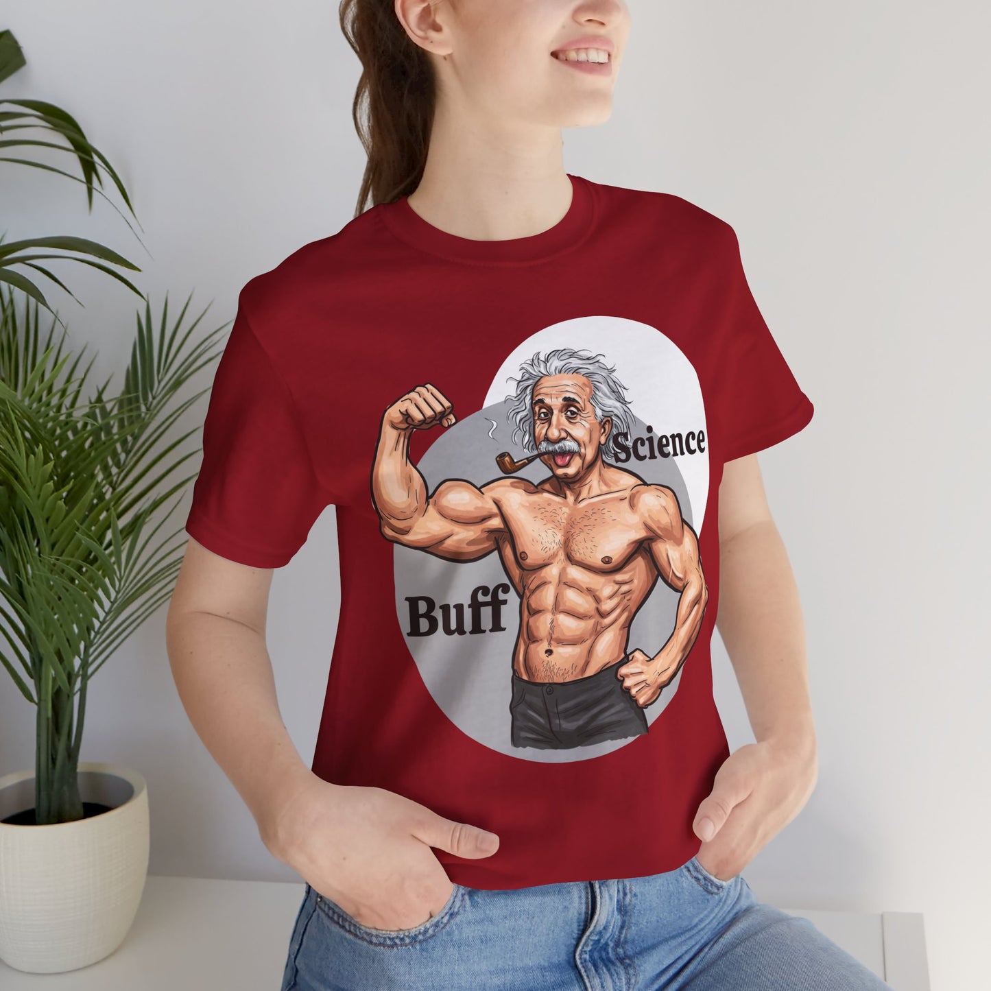 Science Buff Unisex Short Sleeve Tee - Funny Science Themed T-Shirt - Einstein Gift - Physics Lovers - Schmartypants