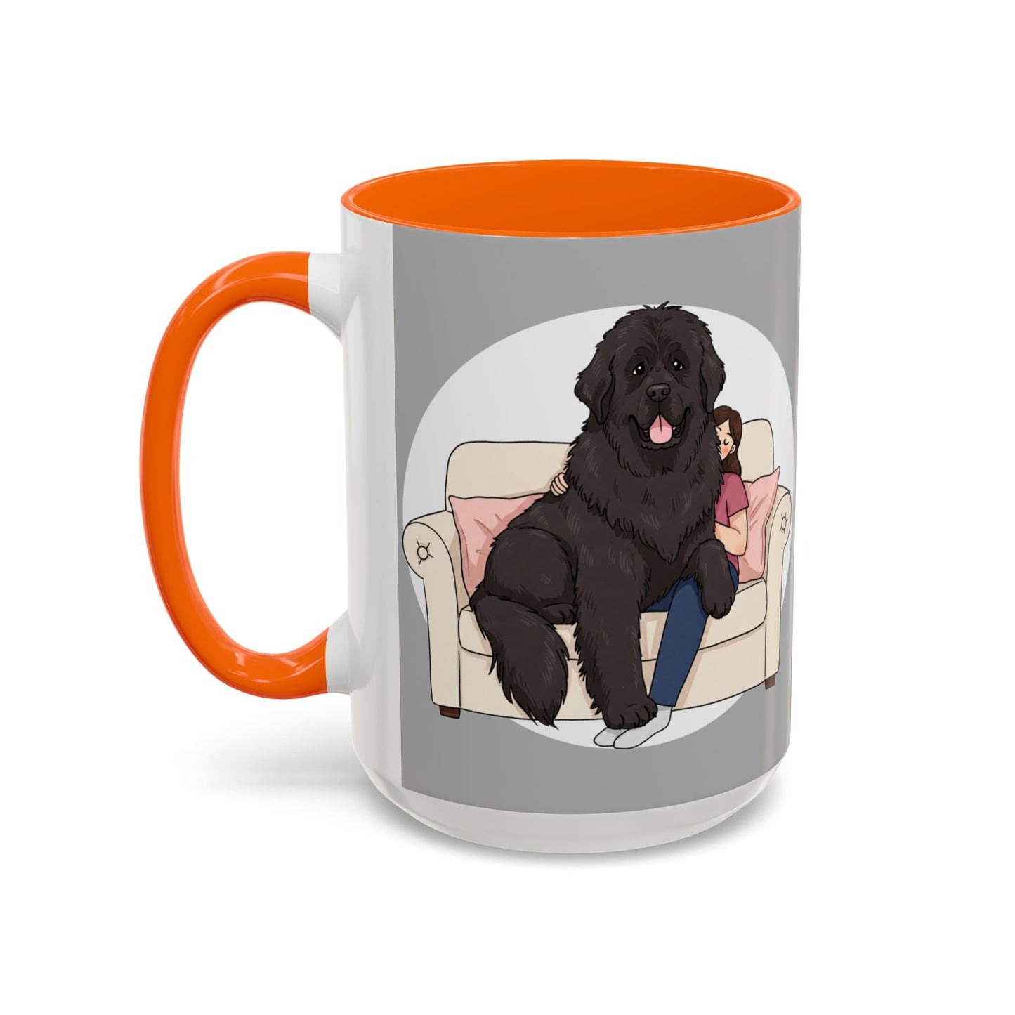 Funny Newfoundland Lap Dog Coffee Mug - Perfect Gift for Dog Lovers, Pet Parents, Cozy Home Decor, Caffeine Fix, Unique Gift Idea - Schmartypants
