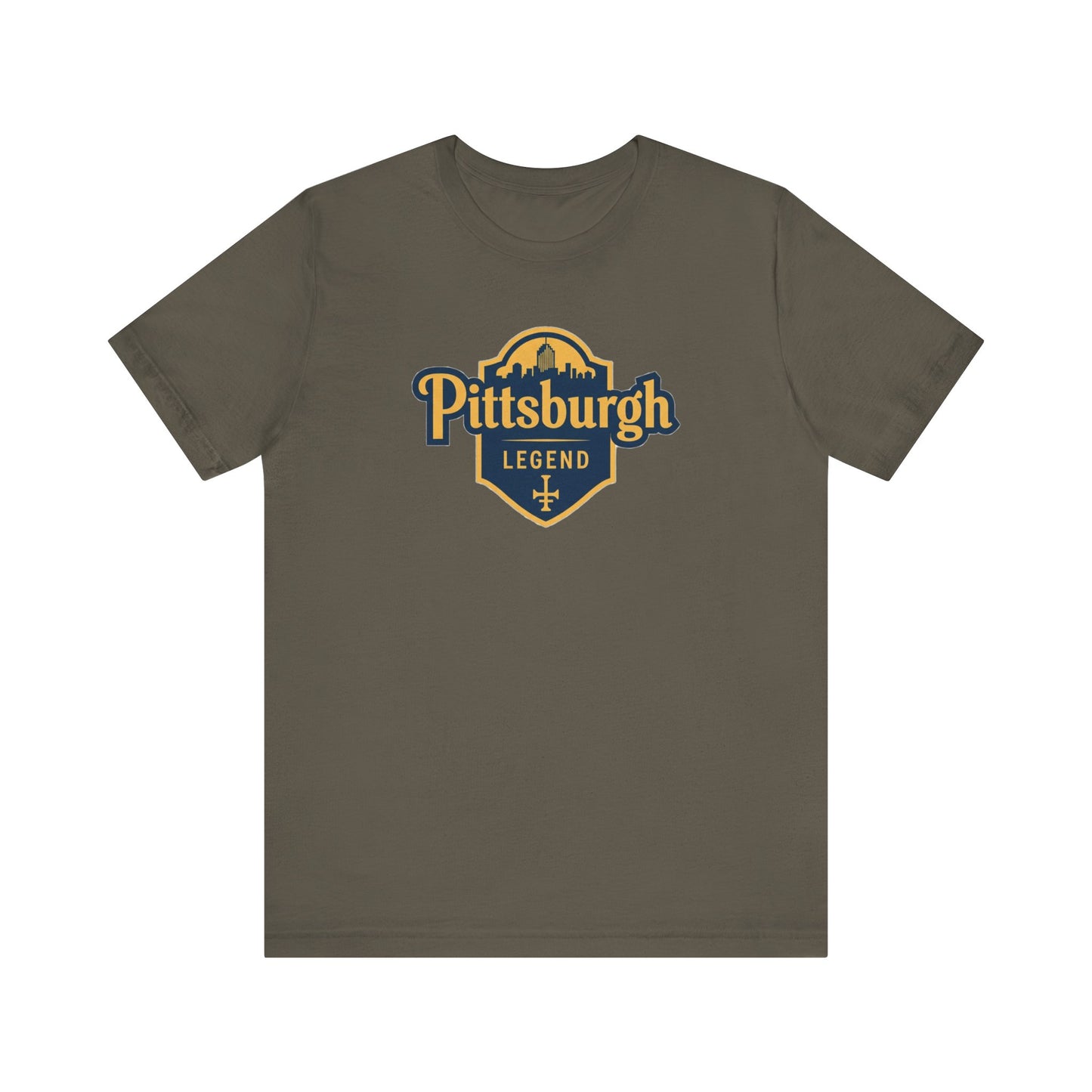 Pittsburgh Legend Tee - Unisex Jersey Short Sleeve T-Shirt, Perfect for Sports Fans, Gifts, Casual Wear, Team Spirit, Pittsburgh Souvenir Tee