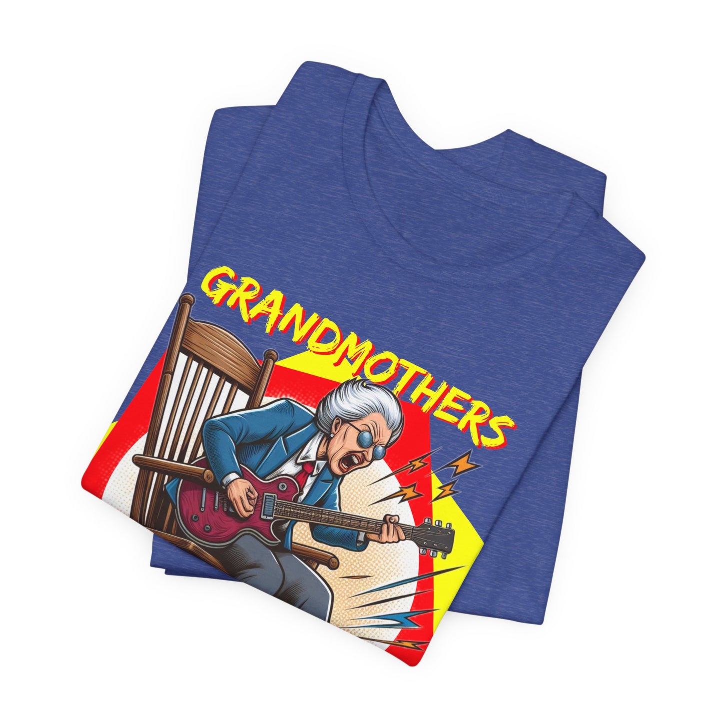 'Grandmothers Rock' Unisex Jersey Short Sleeve Tee - Funny Gift to Show Love for the Special Grandmother in Your Life - Schmartypants