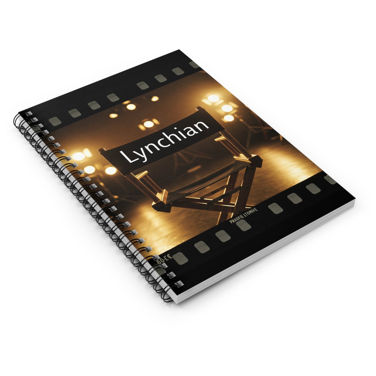 'Lynchian' Spiral Notebook - Creative Journal for Film Lovers, Film Students, David Lynch Fans - Schmartypants