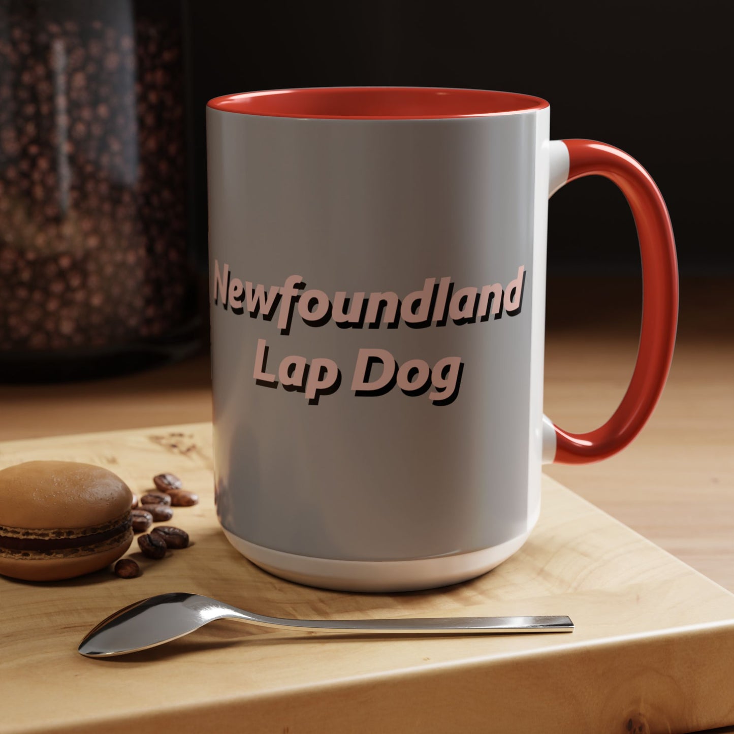 Funny Newfoundland Lap Dog Coffee Mug - Perfect Gift for Dog Lovers, Pet Parents, Cozy Home Decor, Caffeine Fix, Unique Gift Idea - Schmartypants