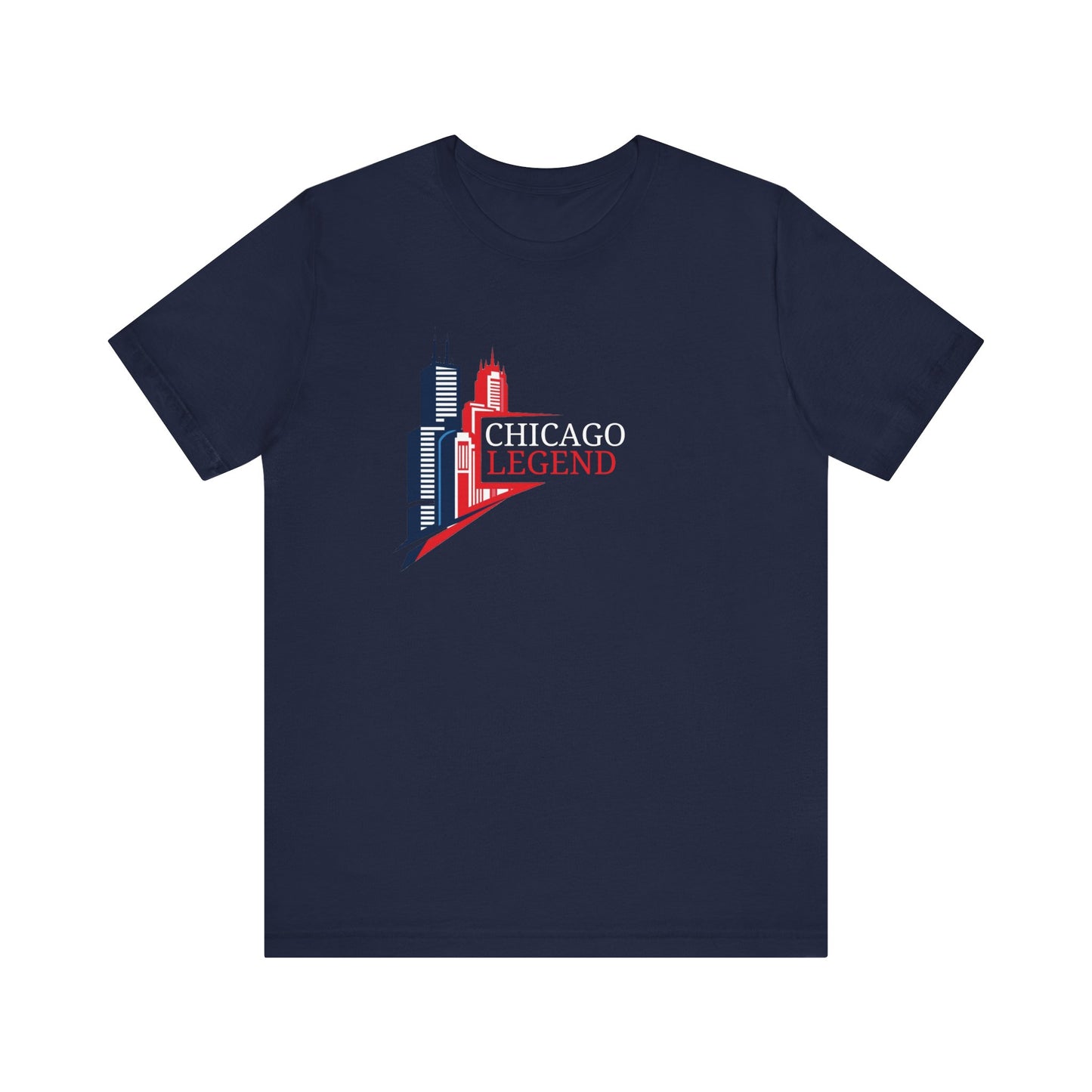 Classic Chicago Legend Graphic Unisex T-Shirt, Chicago Gift, City Pride Apparel, Urban Style Shirt, Travel Souvenir Tee