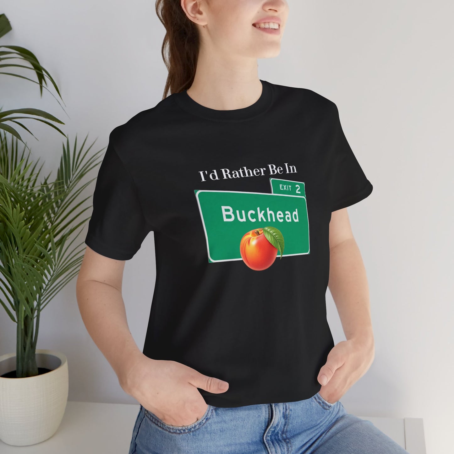 Buckhead Atlanta Unisex Tee, Georgia Tech Shirt, Downtown Club Scene Top, Atlanta GA Gift, Short Sleeve T-Shirt, Georgia Home Shirt