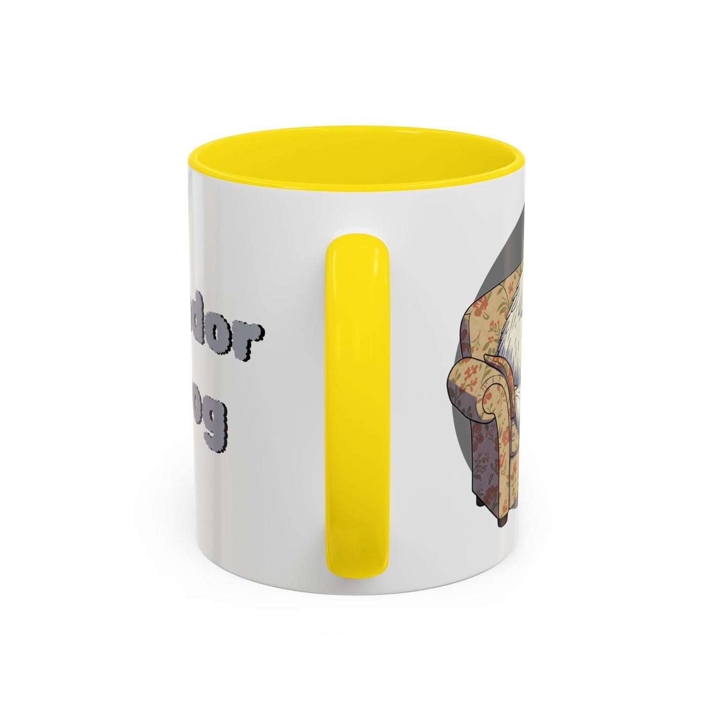 Komondor Lap Dog Coffee Mug - Funny Pet Lovers Gift - 11oz & 15oz - Schmartypants
